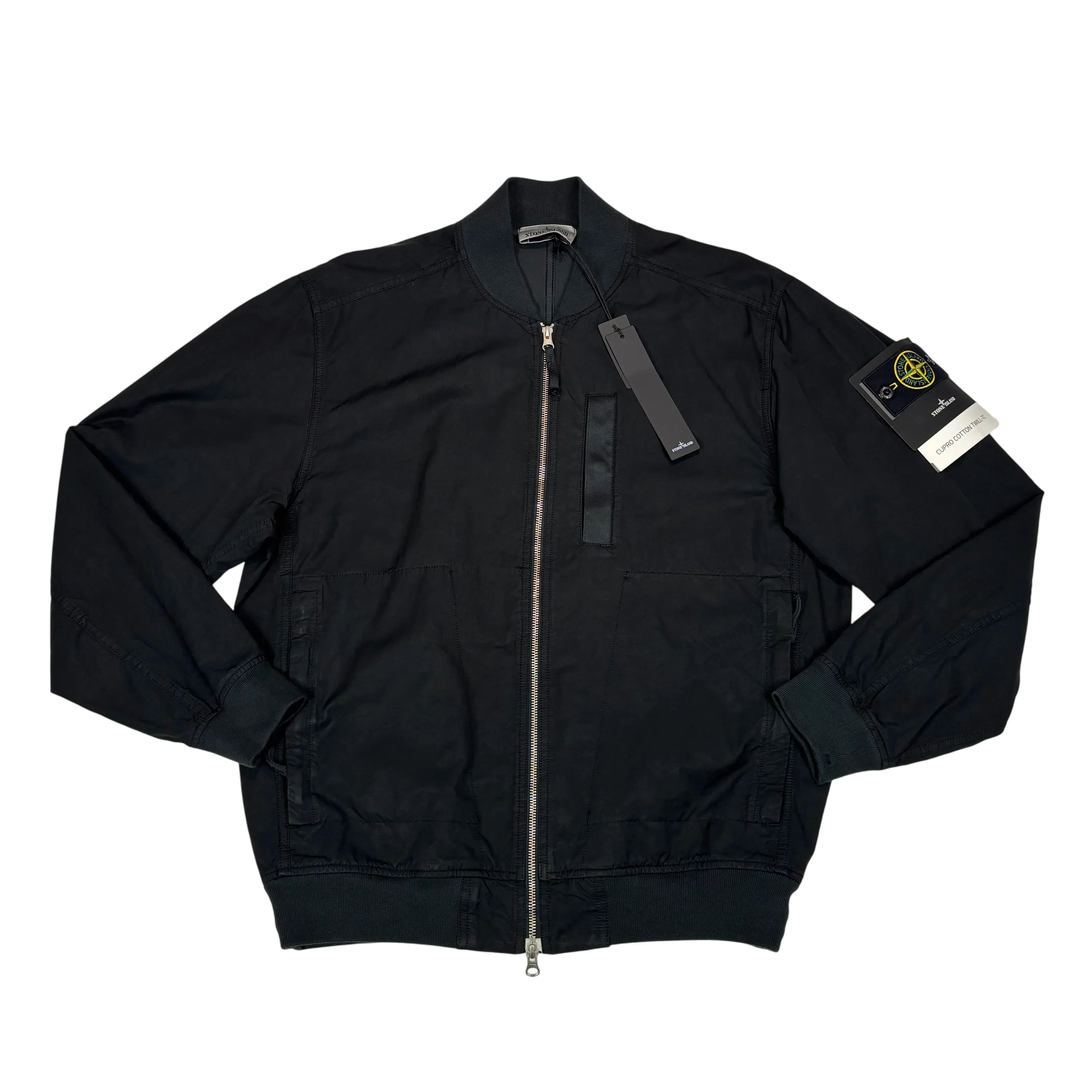 Stone Island Black Bomber Jacket