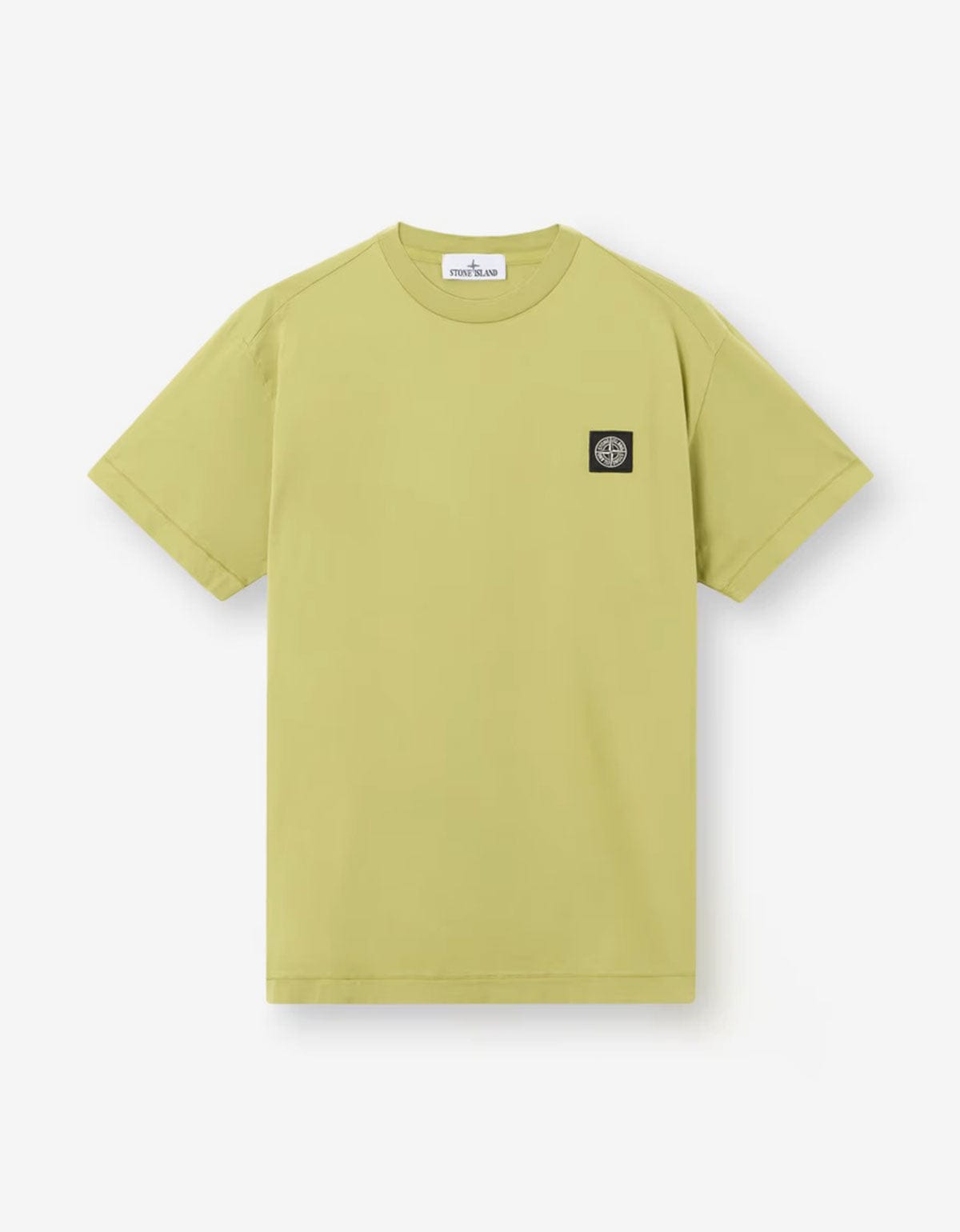 Stone Island Yellow Compass Logo T-Shirt
