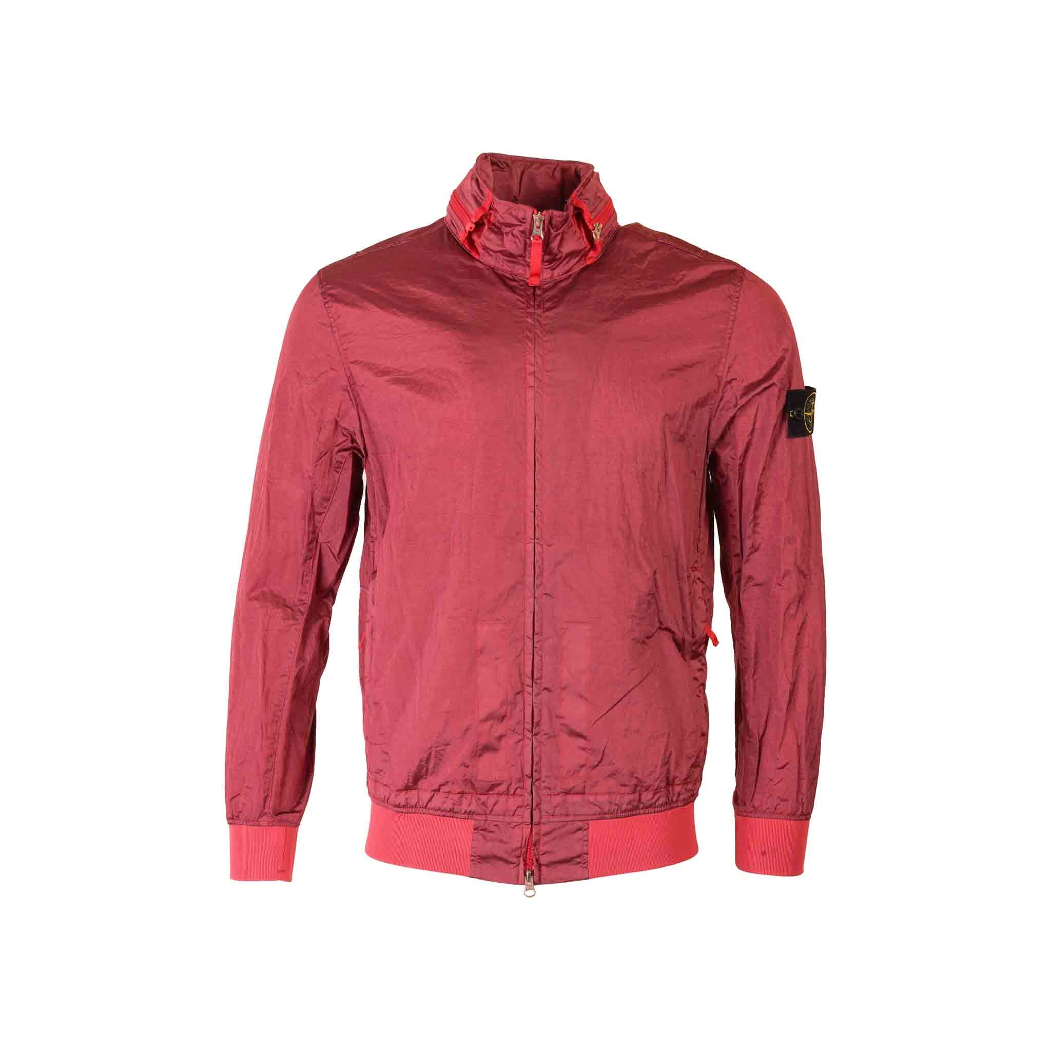 Stone Island Nylon Metal WATRO-TC ECONYL Nylon Jacket In Magenta