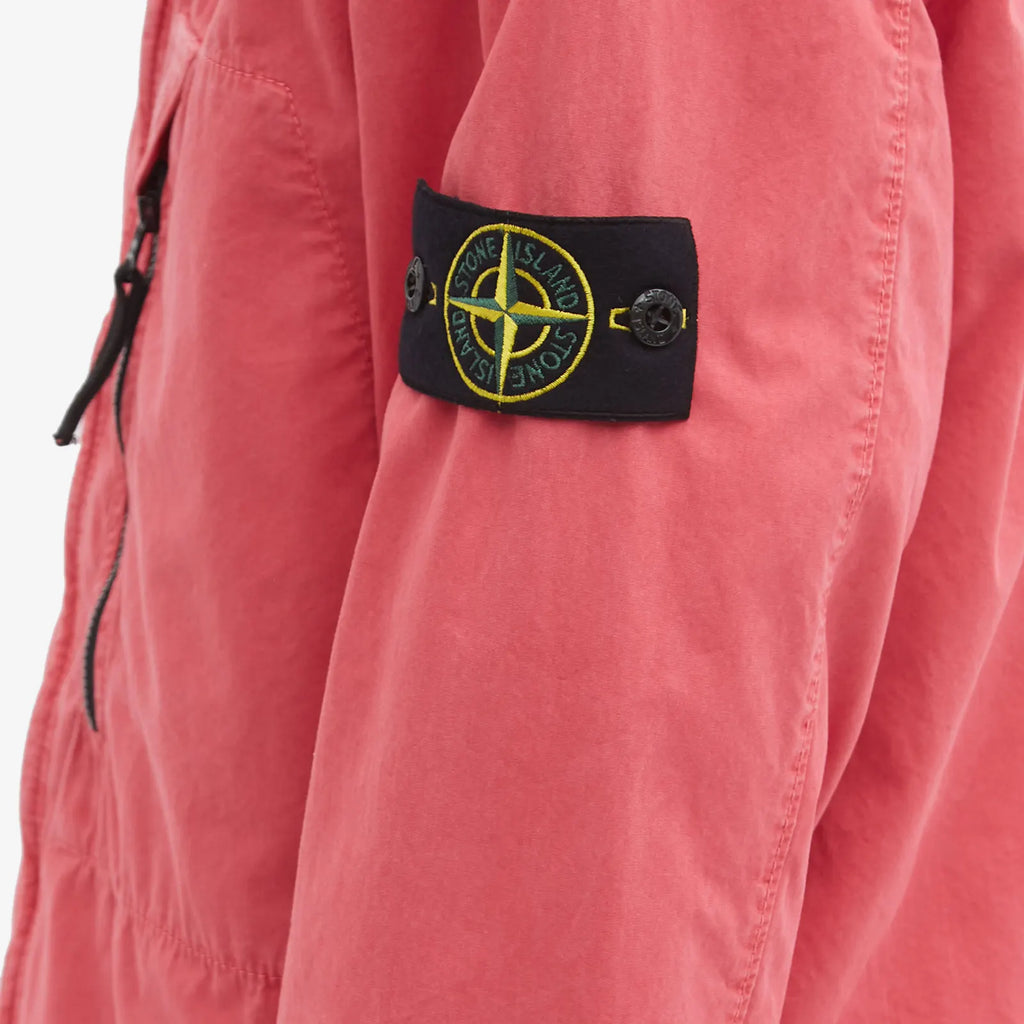 Stone Island Brushed Cotton Overshirt
