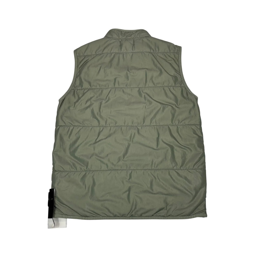 Stone Island Green Run-Proof Nylon Mesh-TC Gilet