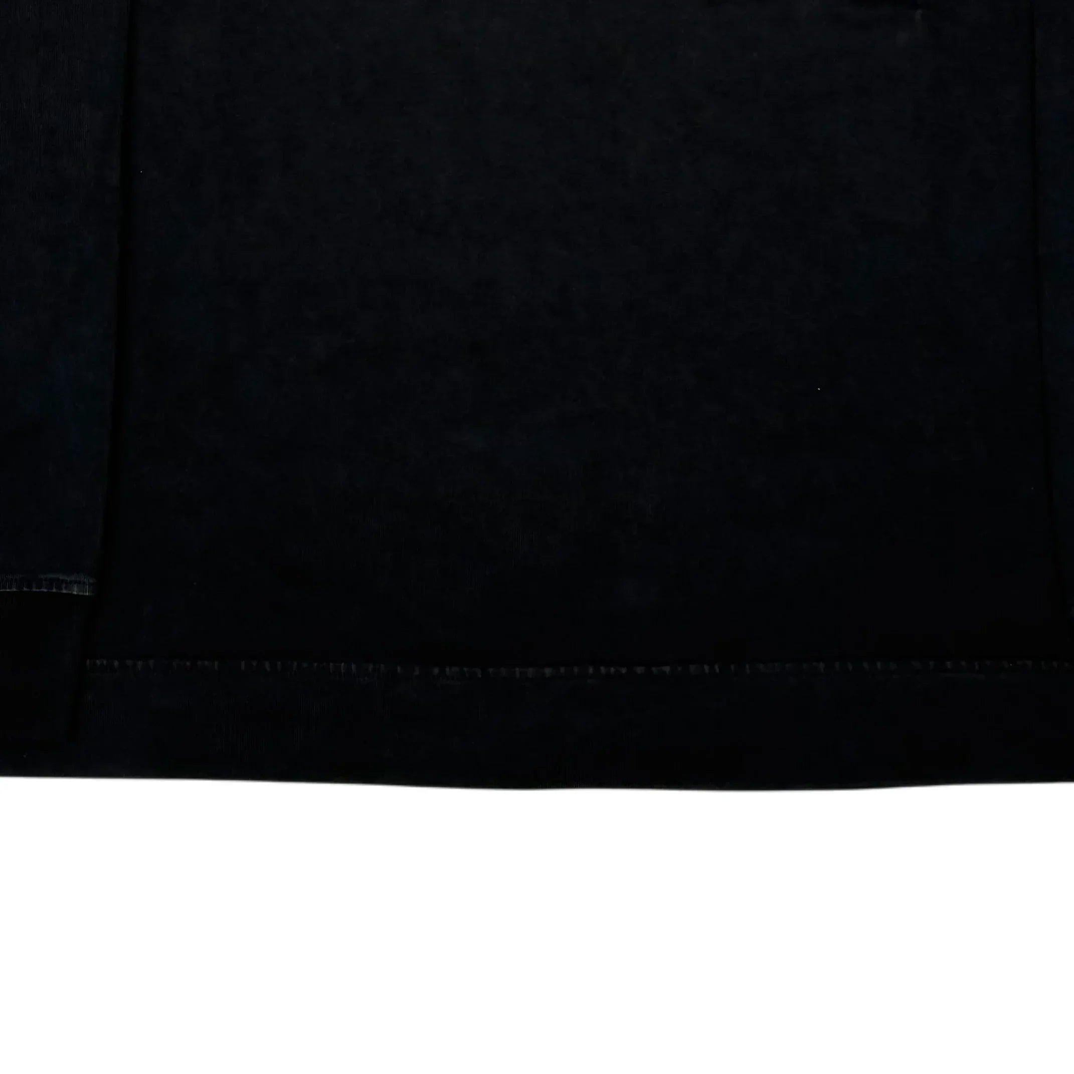 Stone Island Black Embroidered Logo Design Crewneck Jumper
