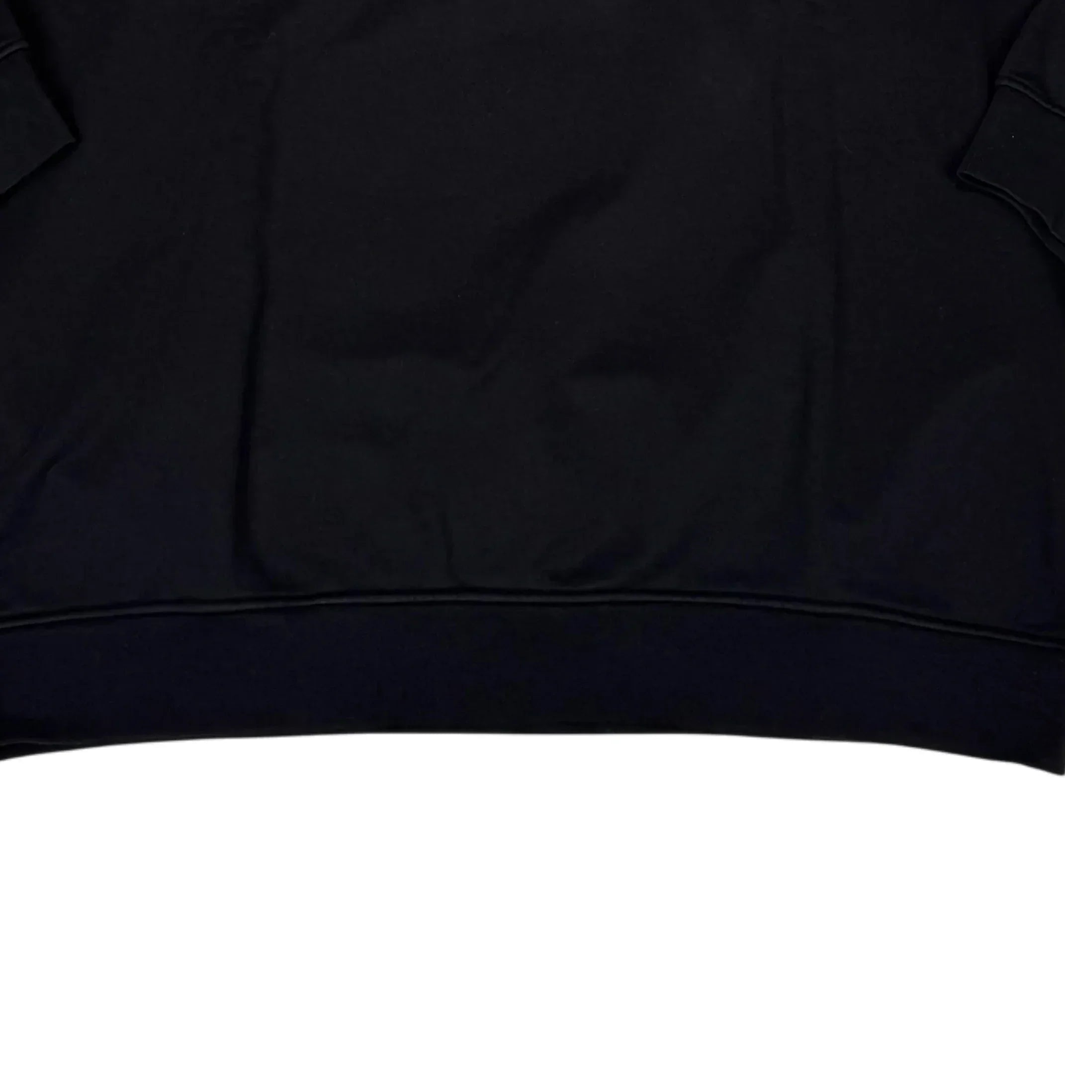 Stone Island Black Embroidered Logo Spell Out Jumper