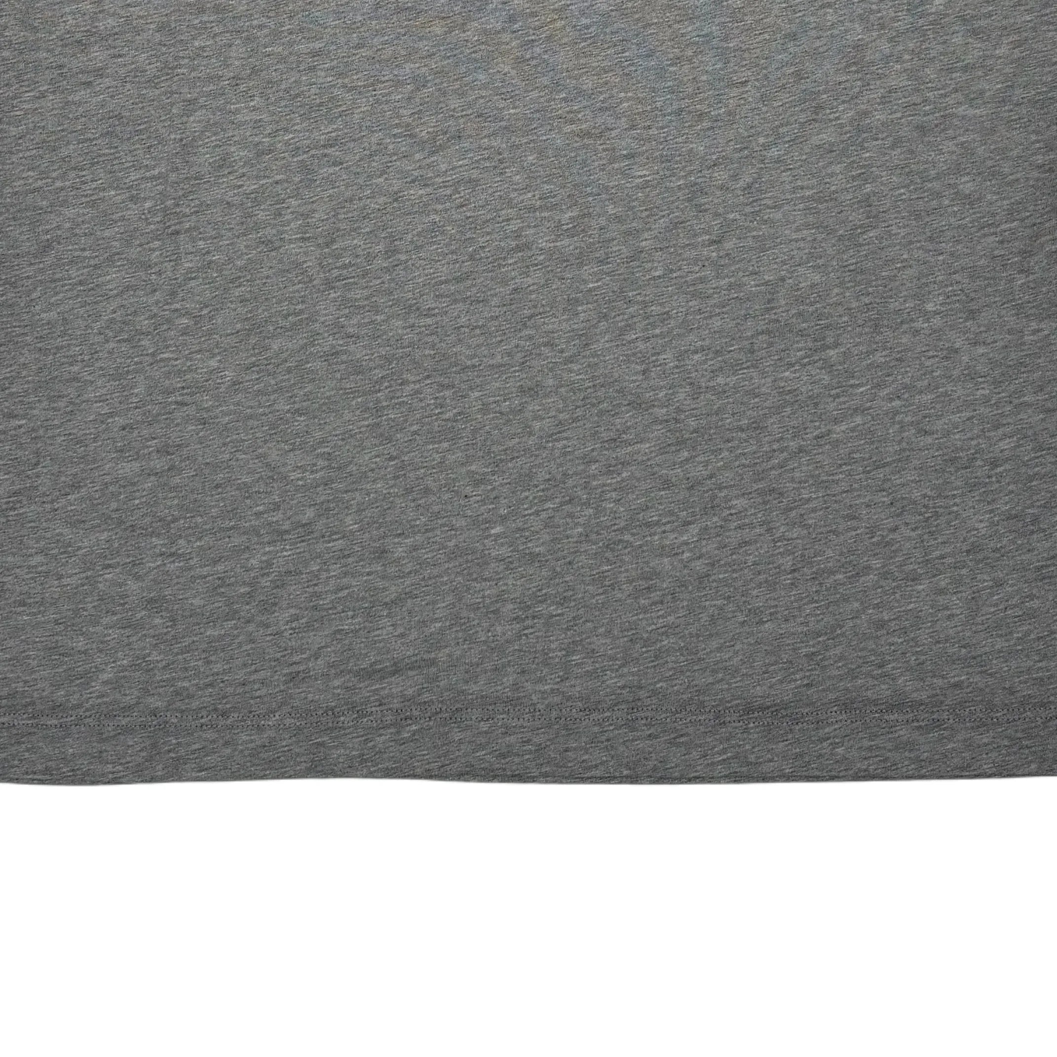 Stone Island Grey Raised Logo Spell Out Short Sleeve Tshirt