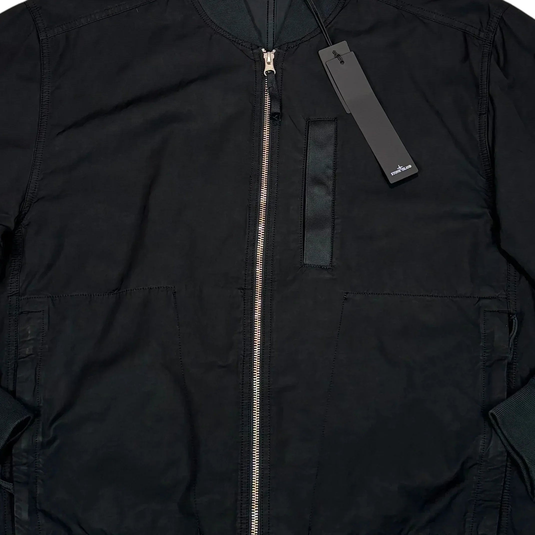 Stone Island Black Bomber Jacket
