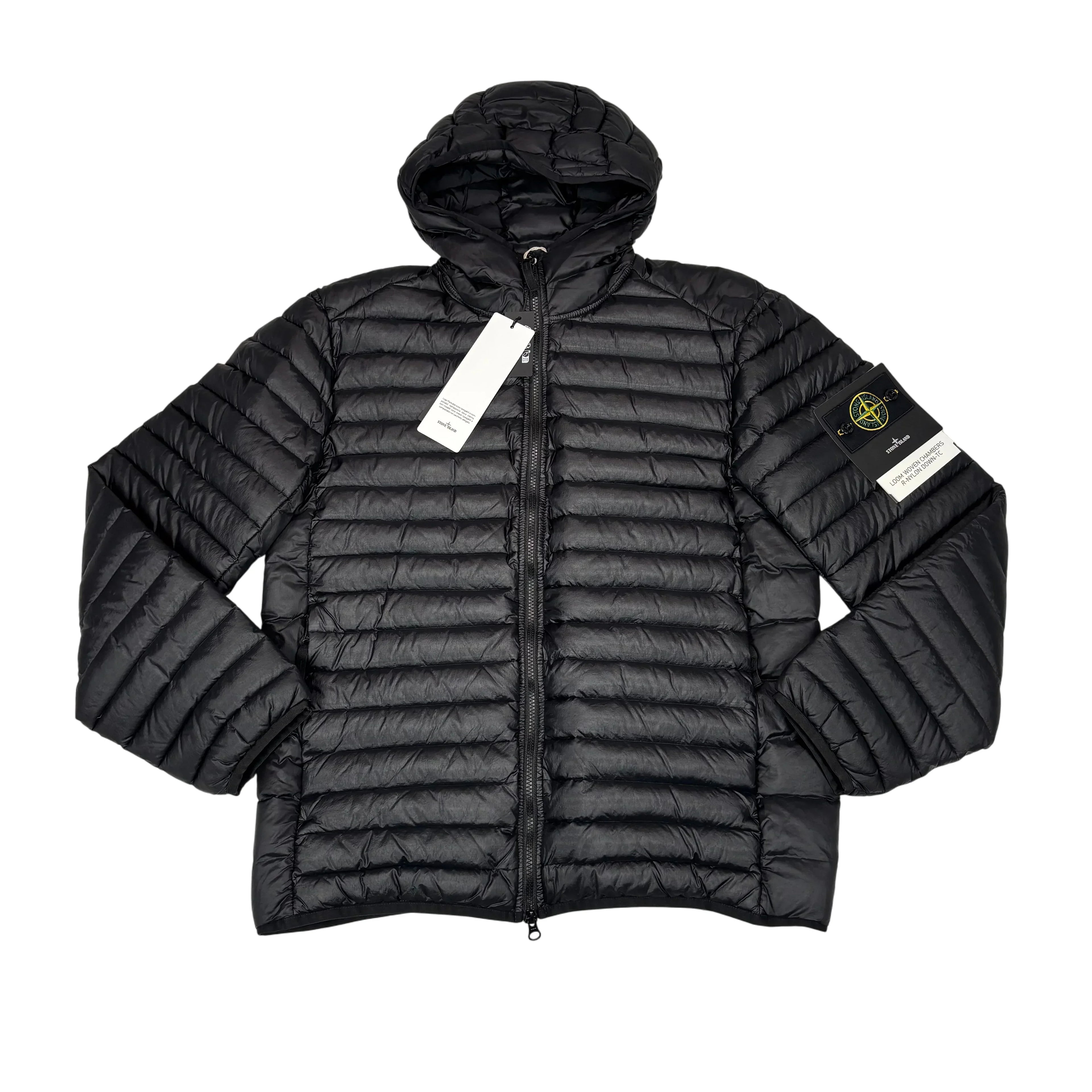 Stone Island Black Puffer Jacket