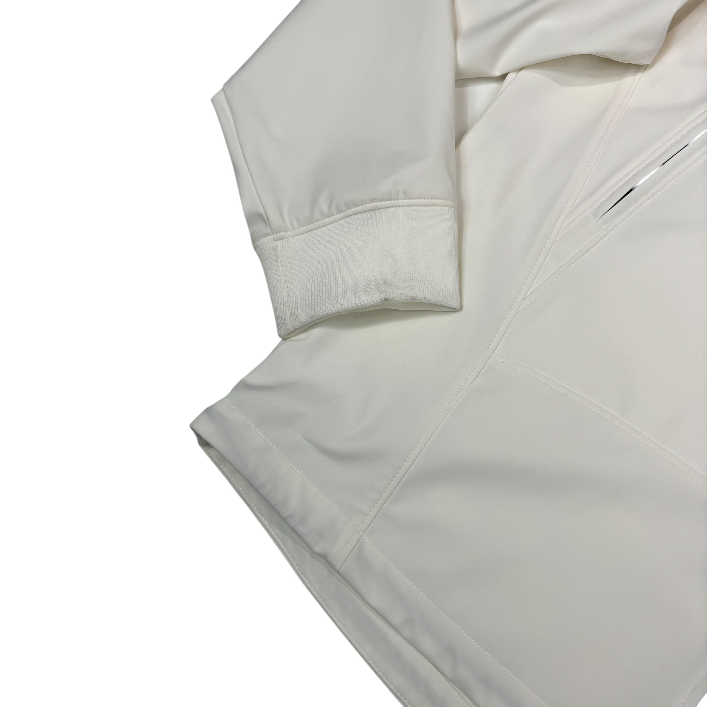 CP Company White Double Goggle Soft Shell Jacket