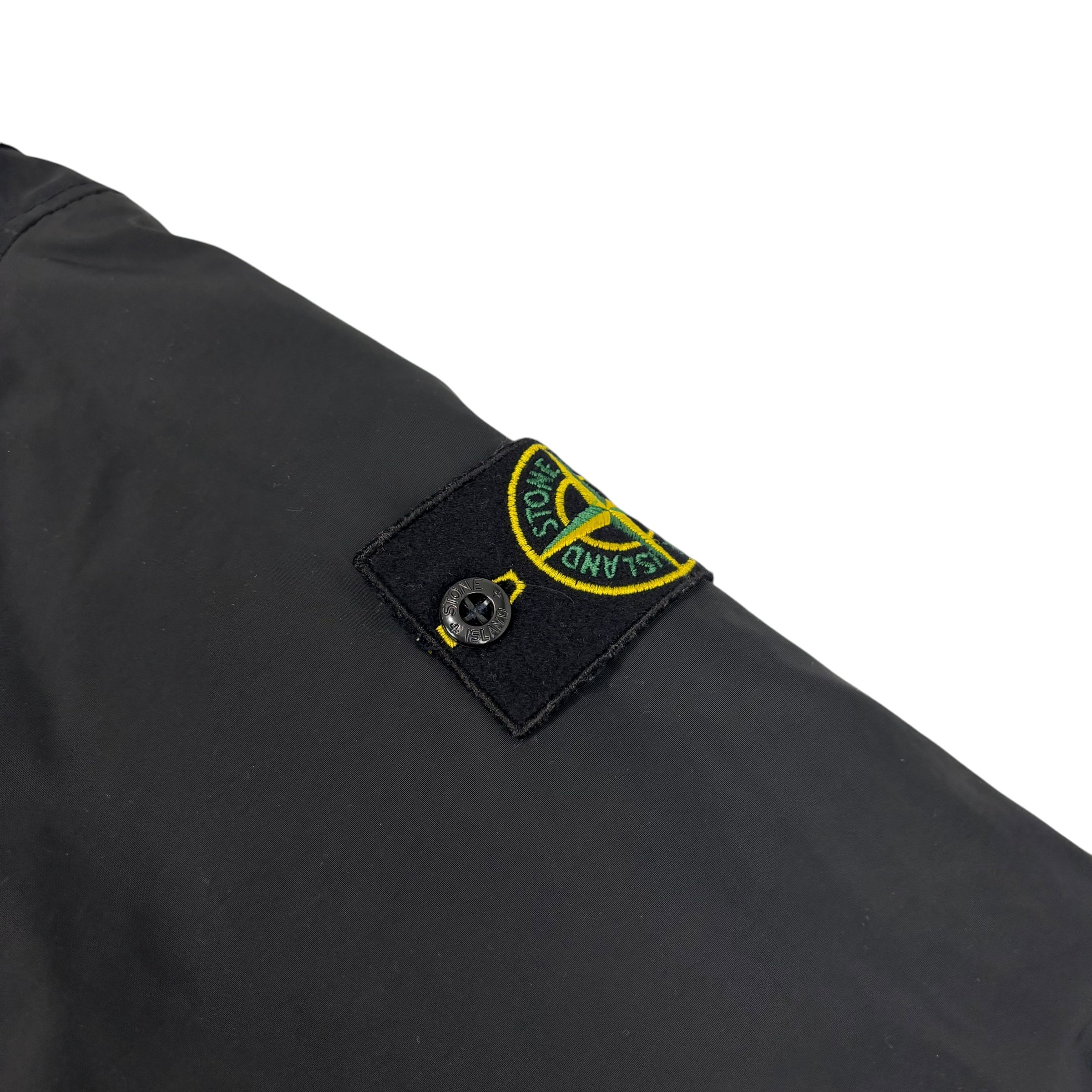 Stone Island Black Micro Reps with Primaloft Insulation Technology Jacket