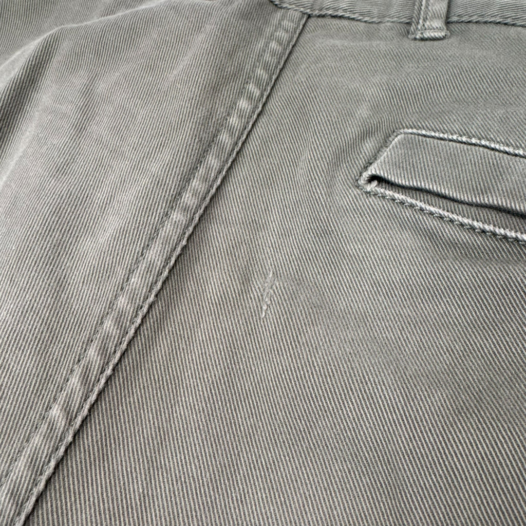 Stone Island Green Diagonal Cotton Compass-Patch Cargo Trousers