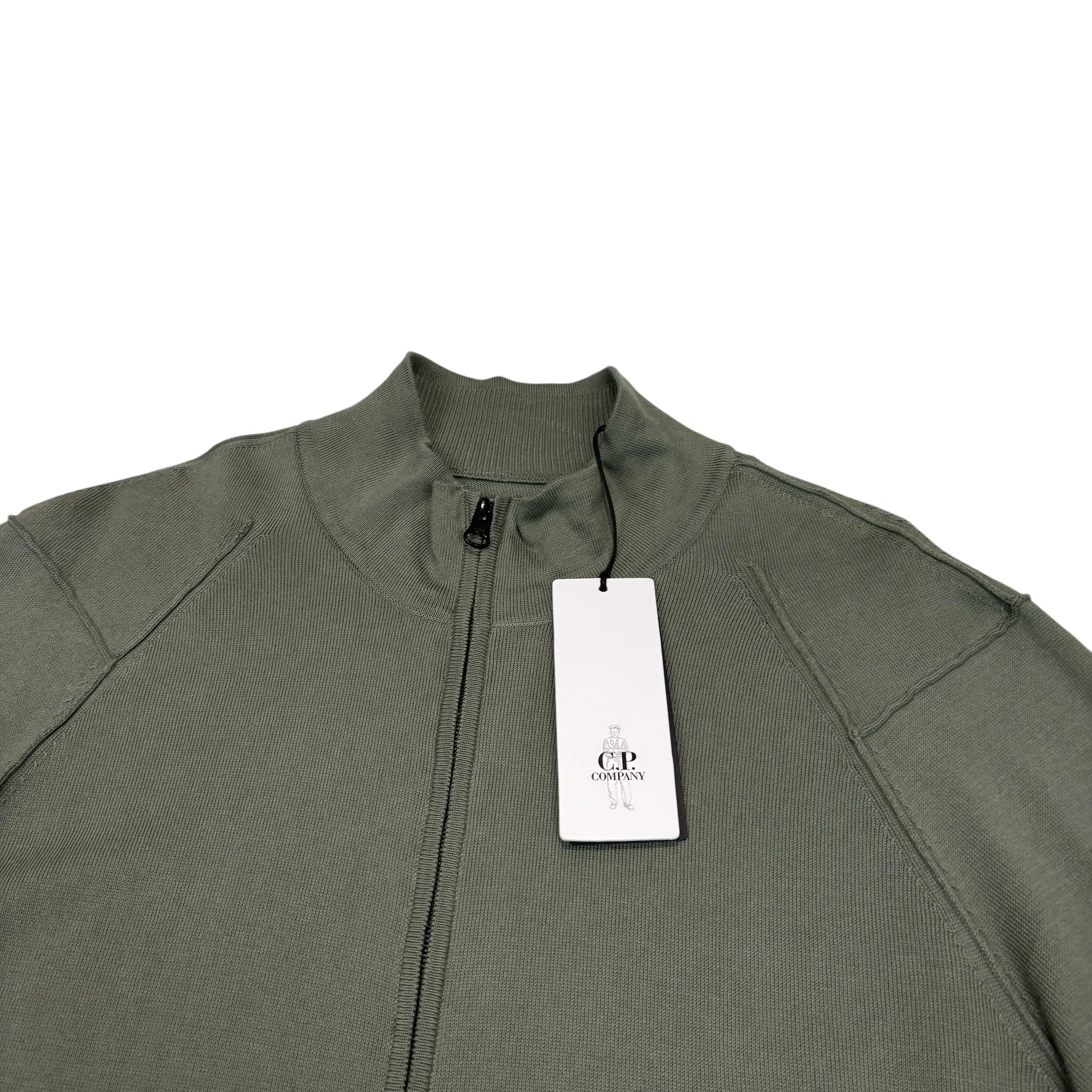 CP Company Chestnut Brown Single Goggle Cotton Jacket