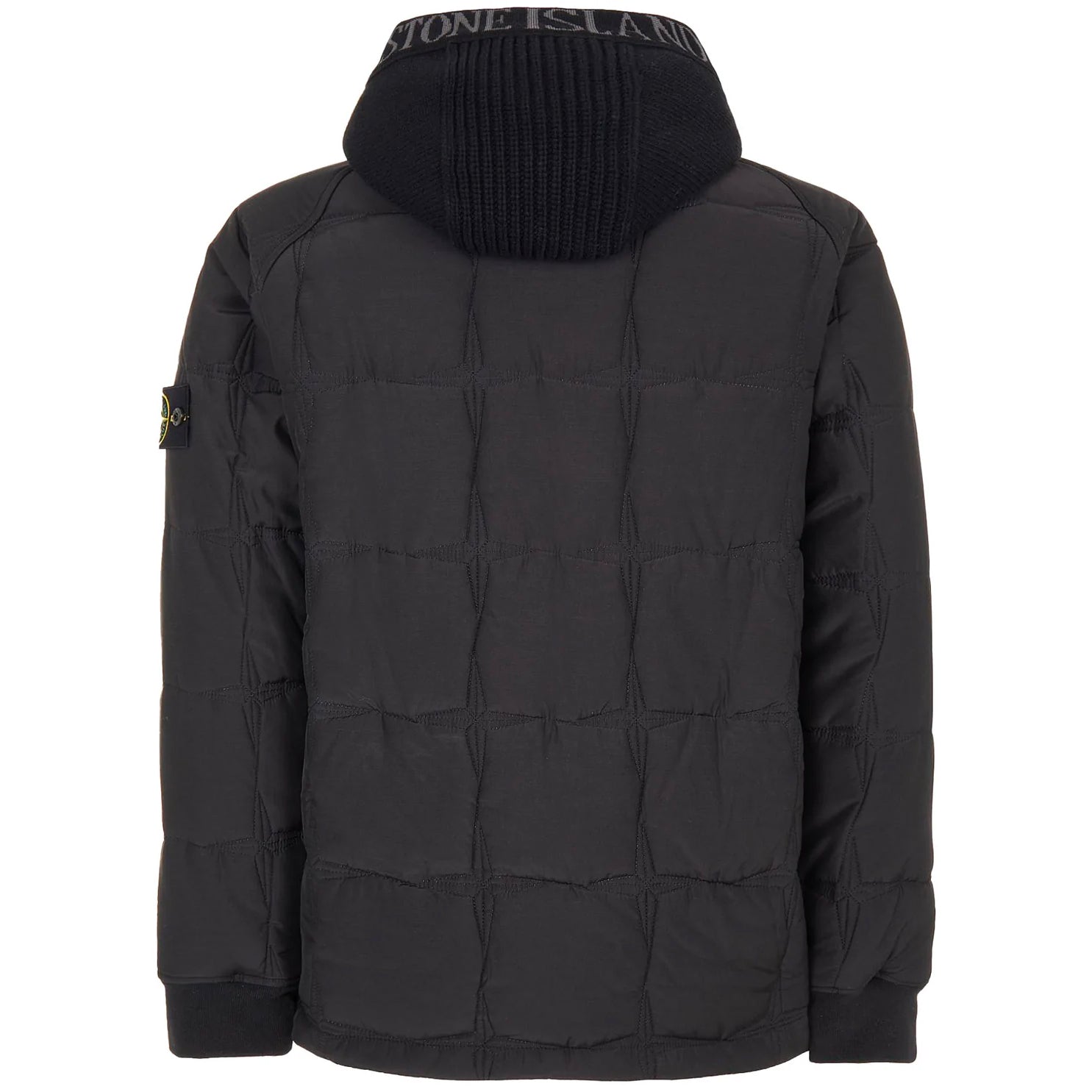 Stone Island Black Cupro Cotton Stella Jacket