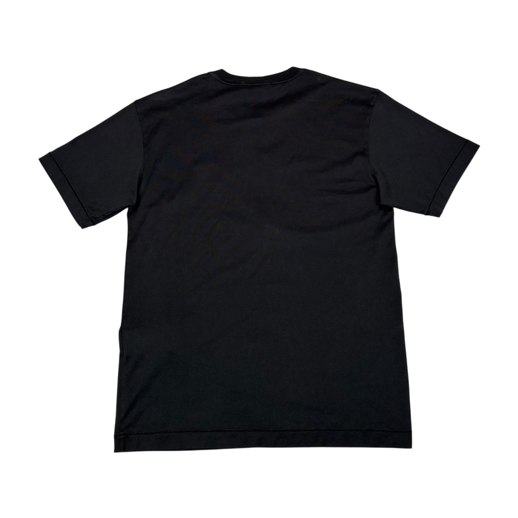 Stone Island Black Patch Logo Tshirt
