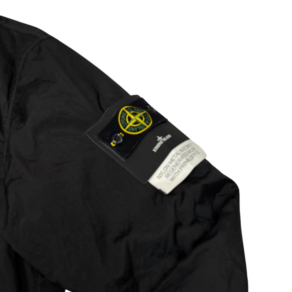 Stone Island Black in Econyl Regenerated Nylon with Primaloft-TC