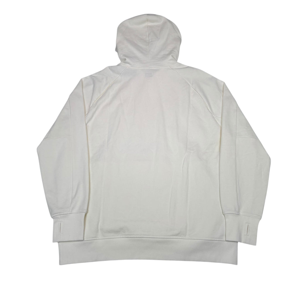 CP Company White Double Goggle Pullover Hoodie
