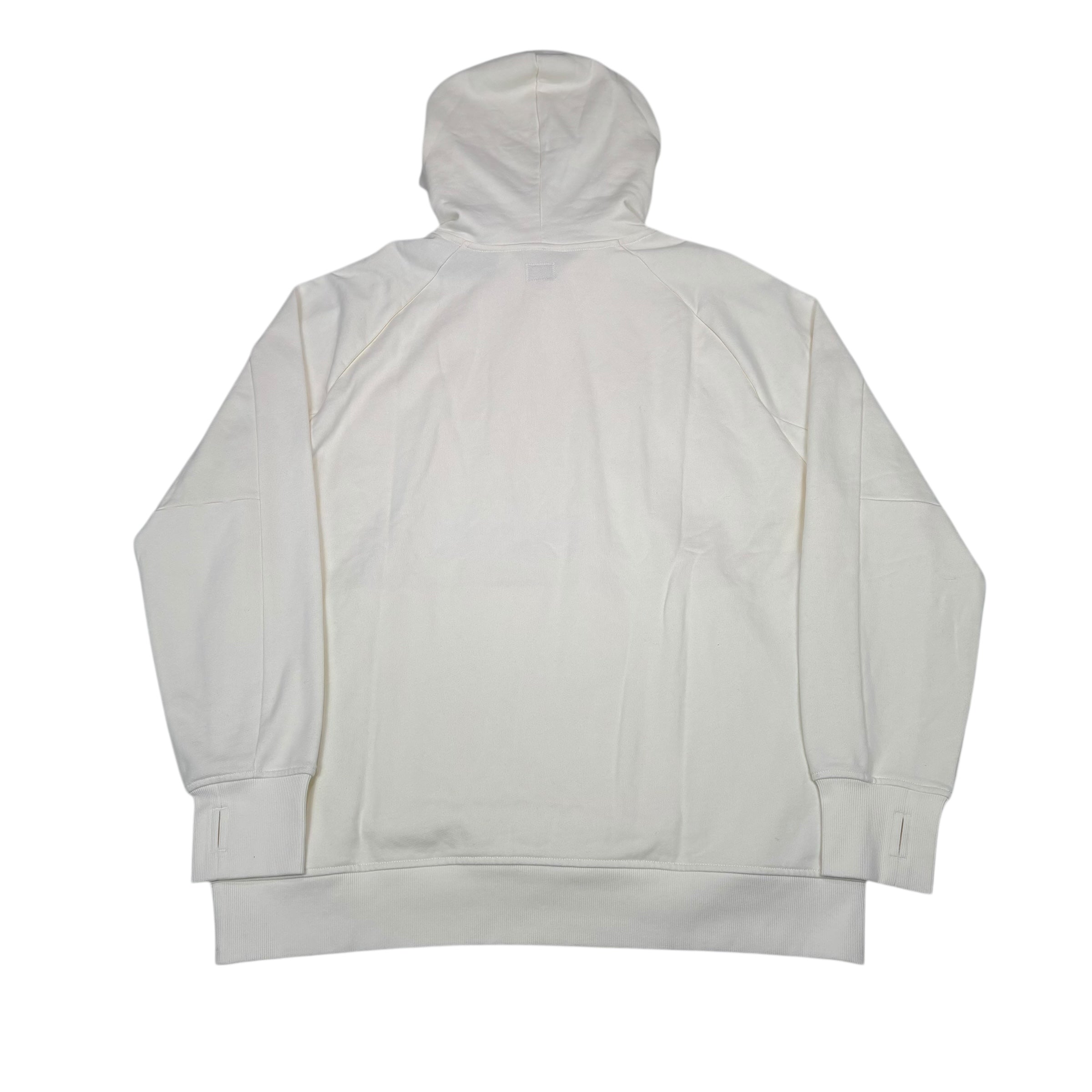 CP Company White Double Goggle Pullover Hoodie