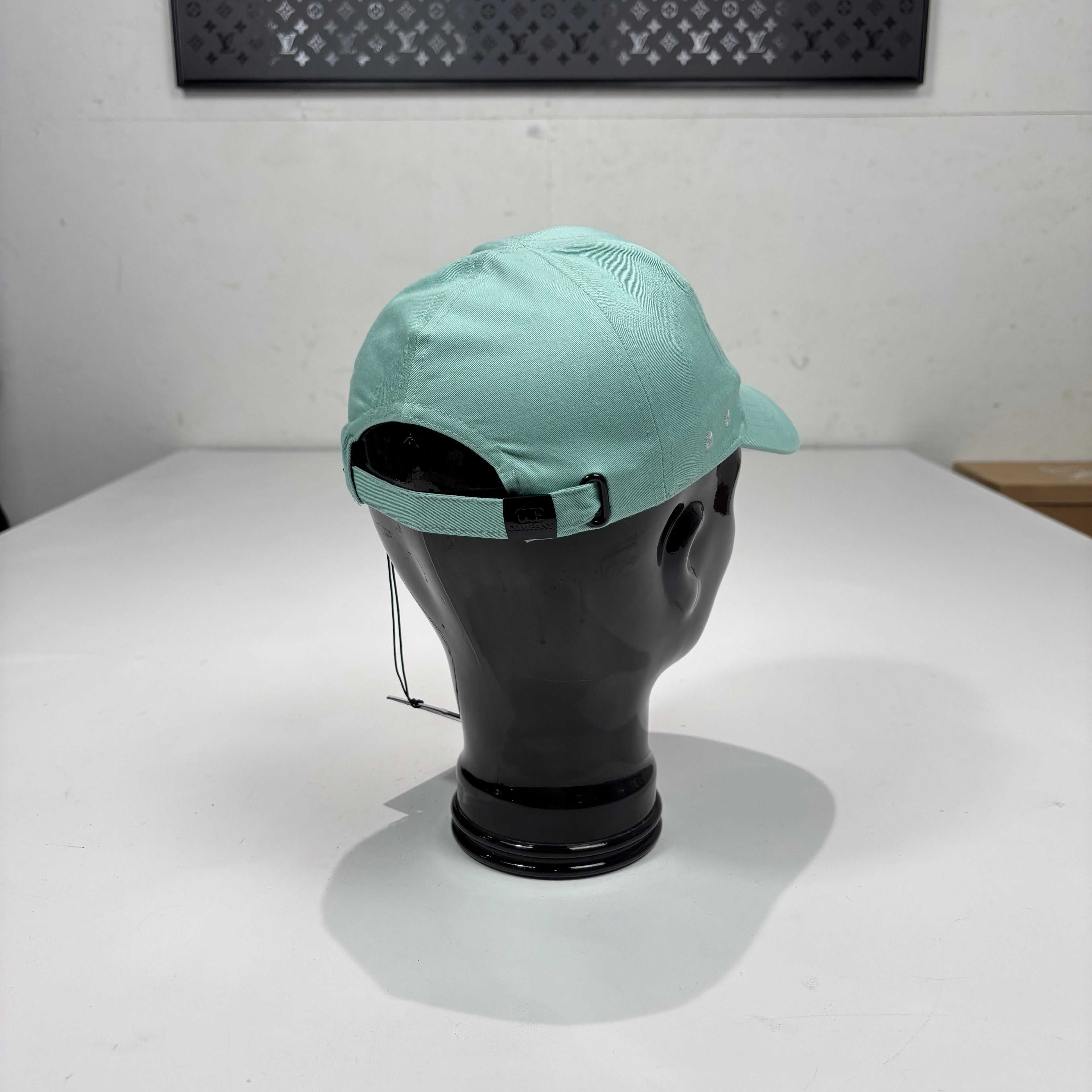 CP Company Lagoon Green Logo Embroidery Hat