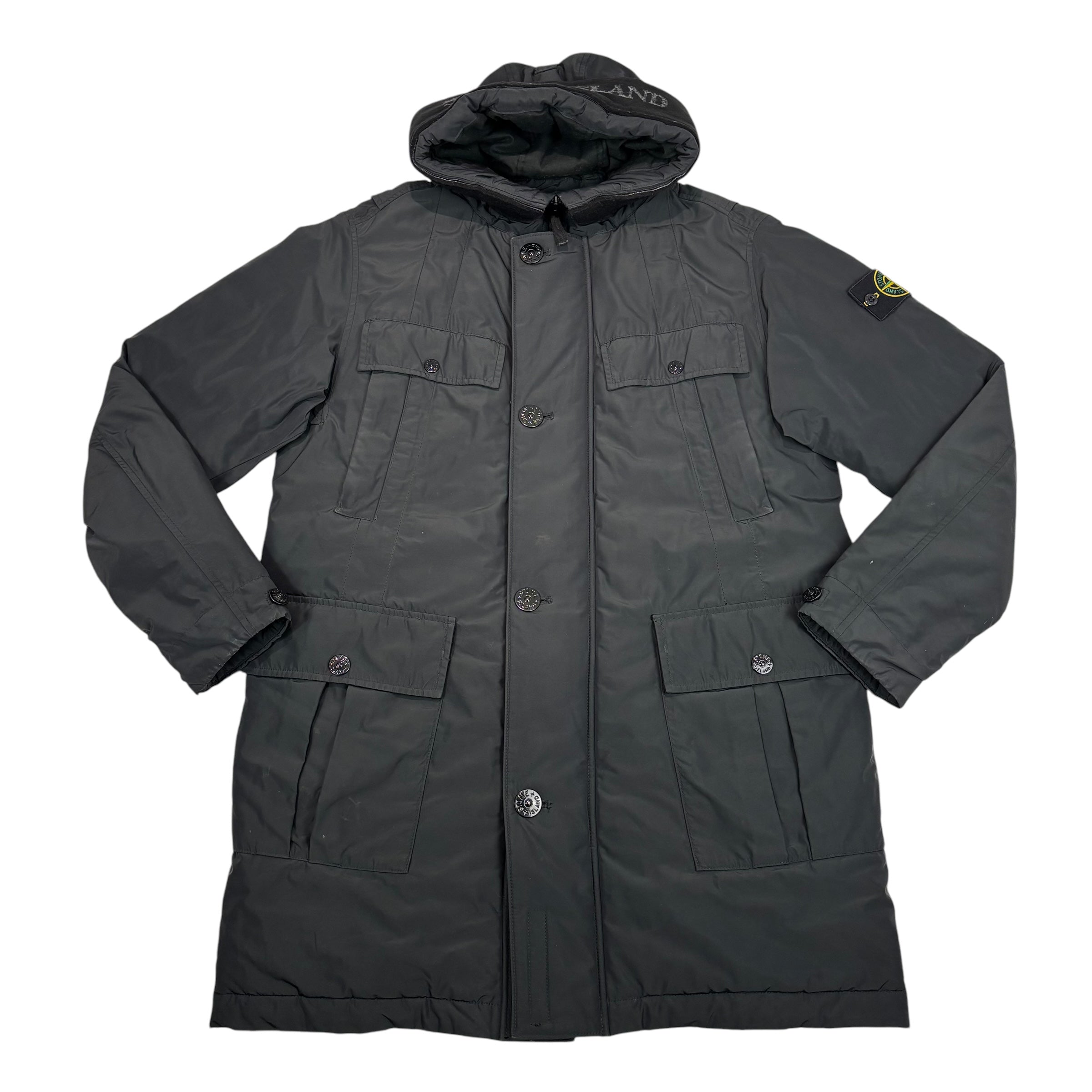 Stone Island Black Micro Reps with Primaloft Insulation Technology Jacket