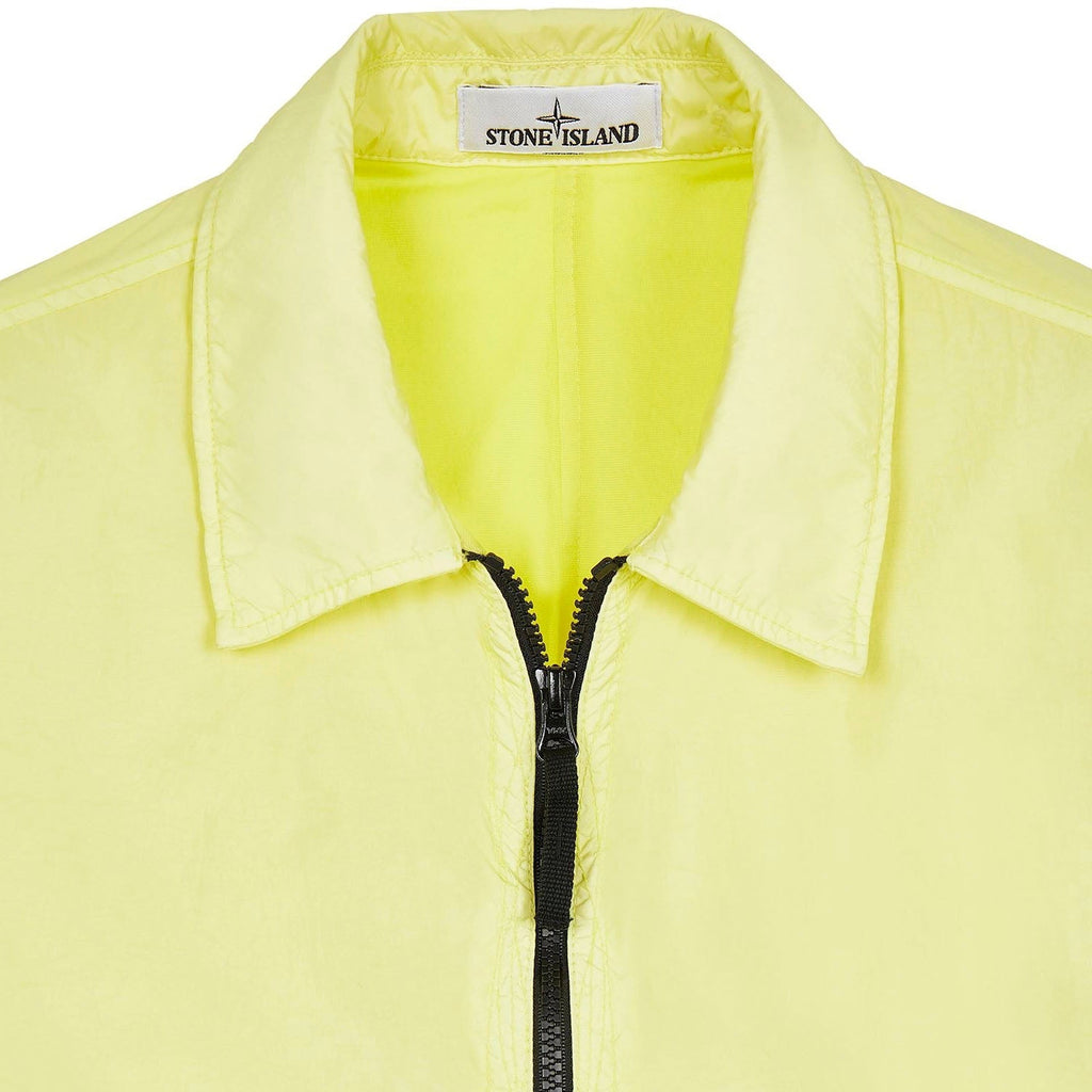 Stone Island Yellow Zip Overshirt