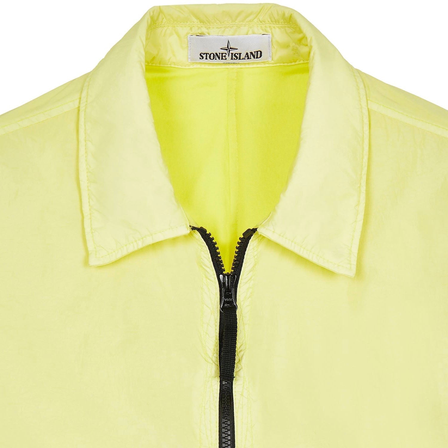 Stone Island Yellow Zip Overshirt