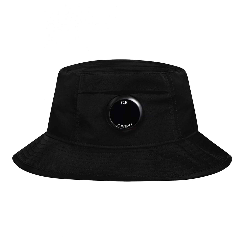 C.P. Company Chrome-R Bucket Hat in Black