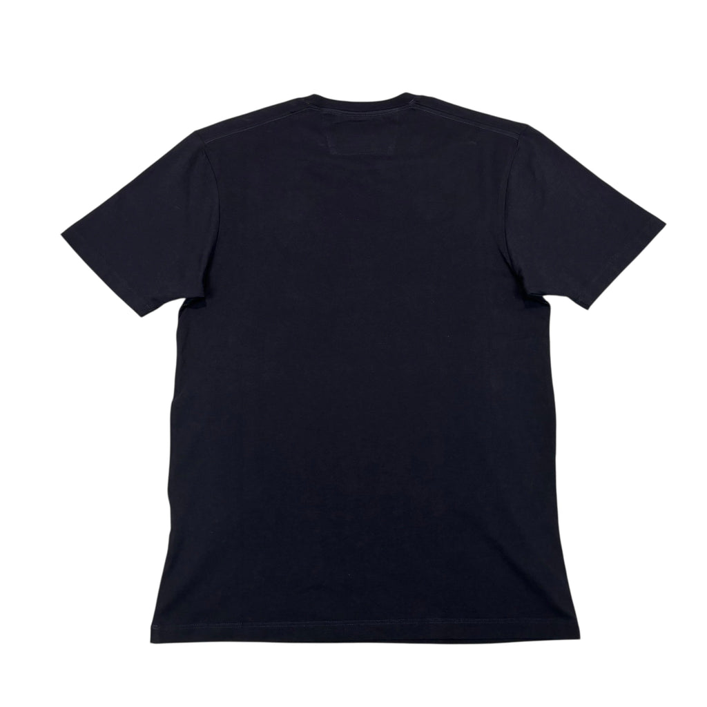 CP Company Navy Blue Logo Spell Out TShirt