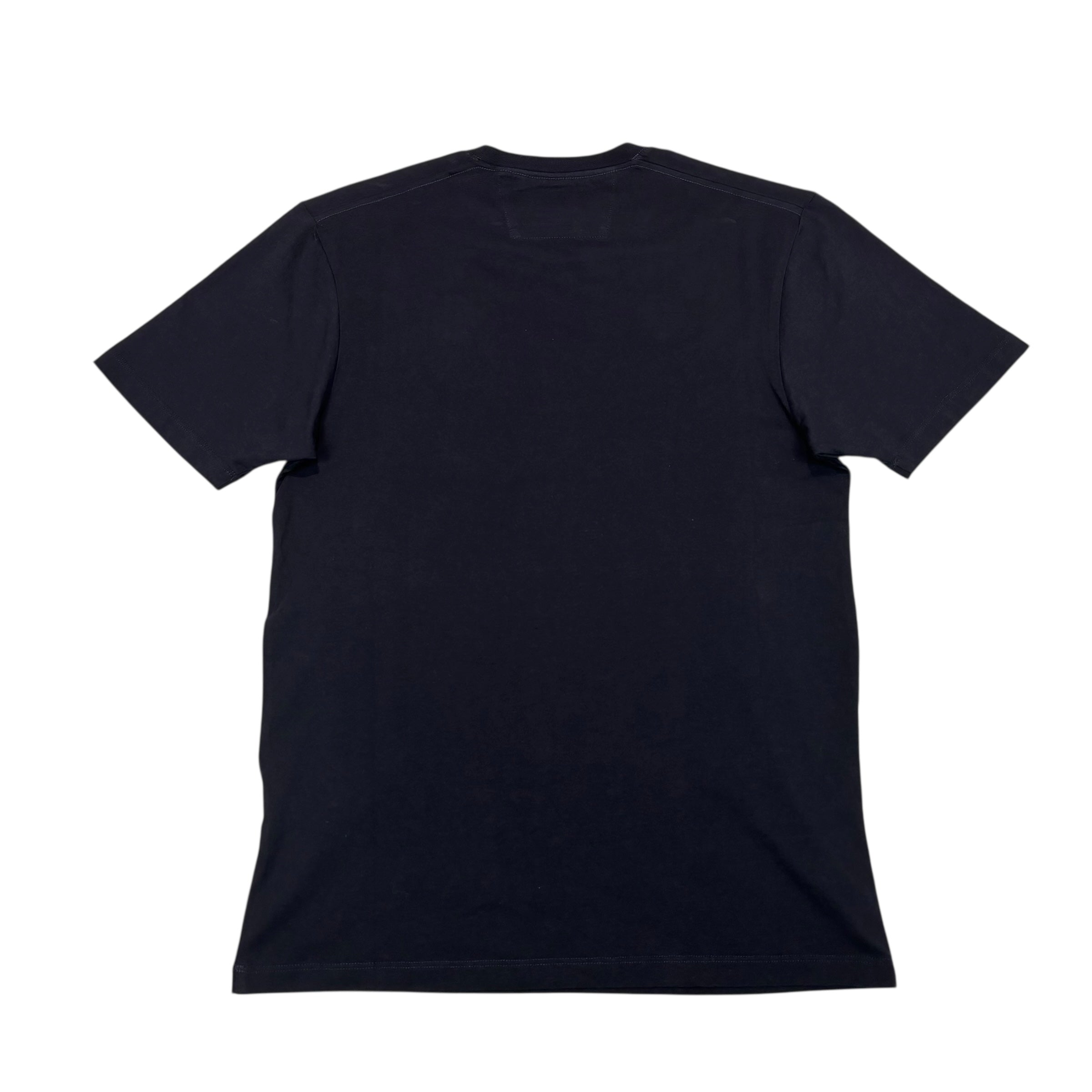 CP Company Navy Blue Logo Spell Out TShirt