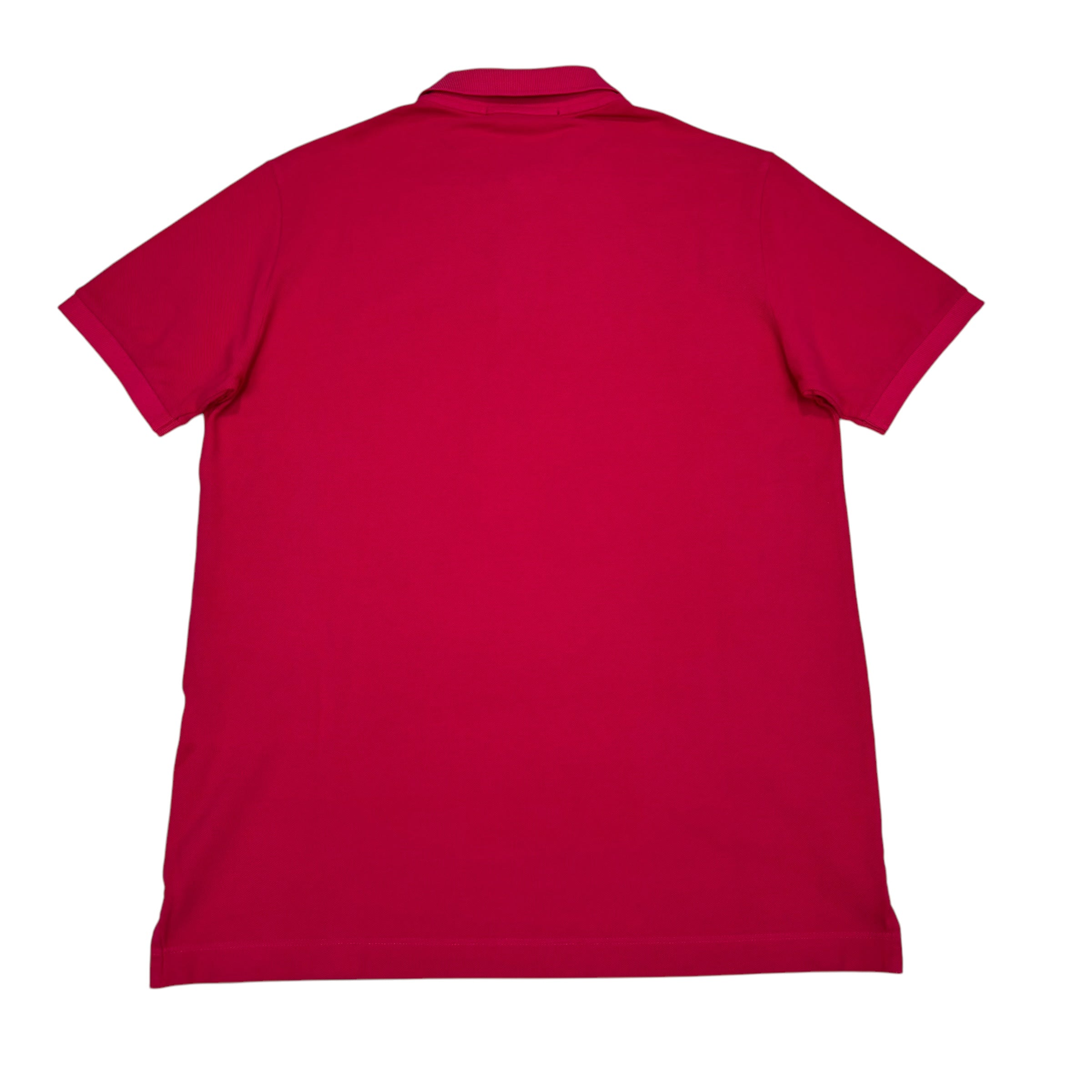 Stone Island Hot Pink Patch Logo Polo Shirt
