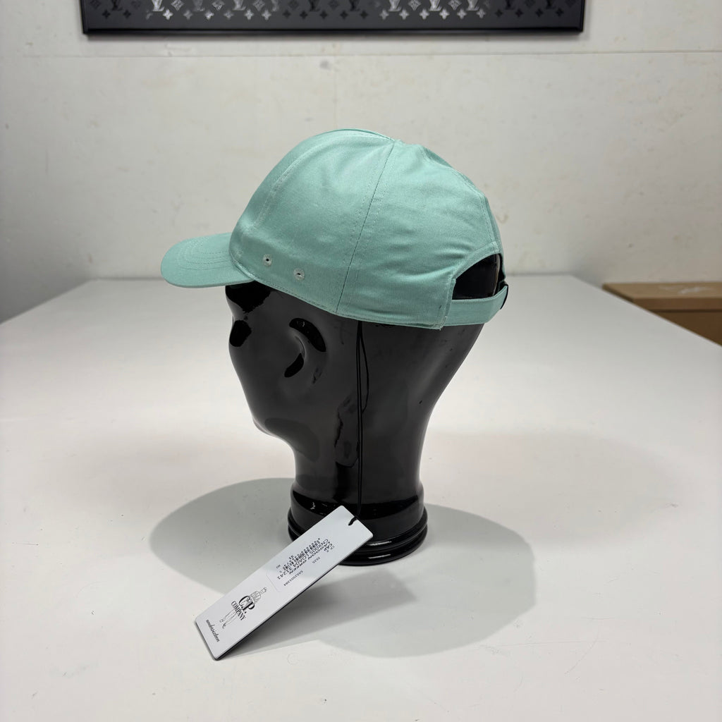 CP Company Lagoon Green Logo Embroidery Hat