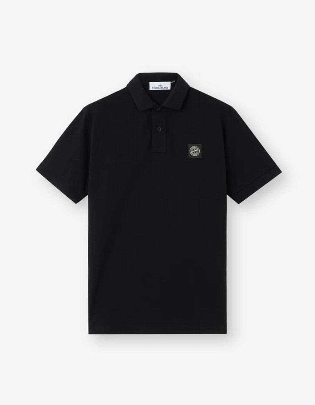 Stone Island Black Compass Polo Shirt