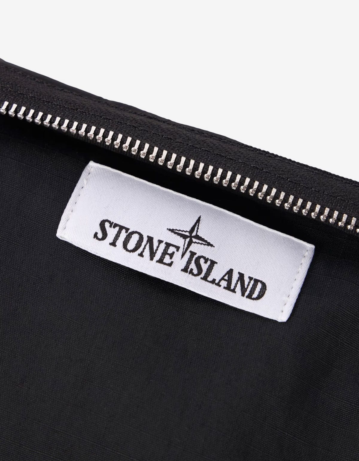 Stone Island Black Nylon Metal Belt Bag