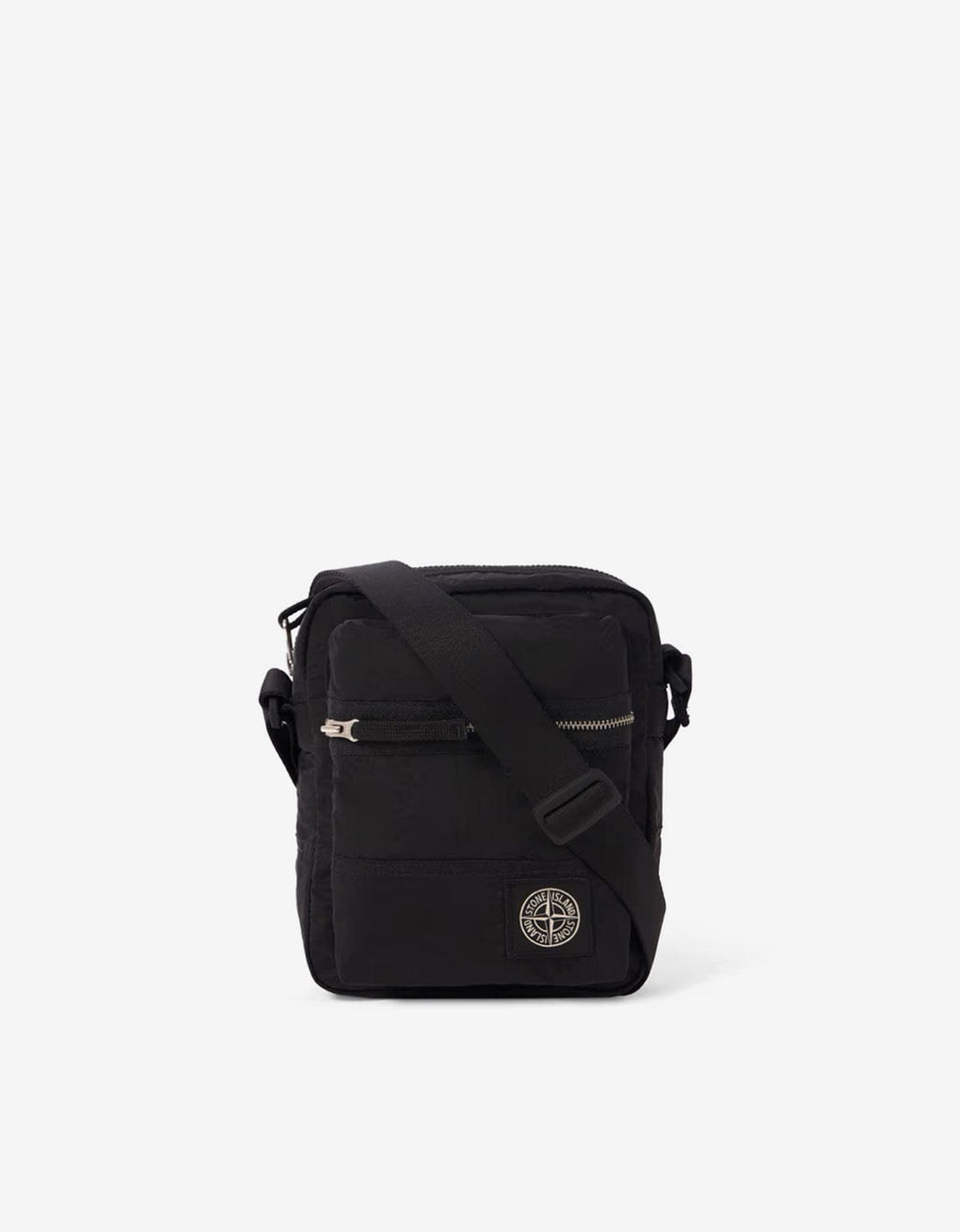 Stone Island Black Nylon Metal Pouch Bag