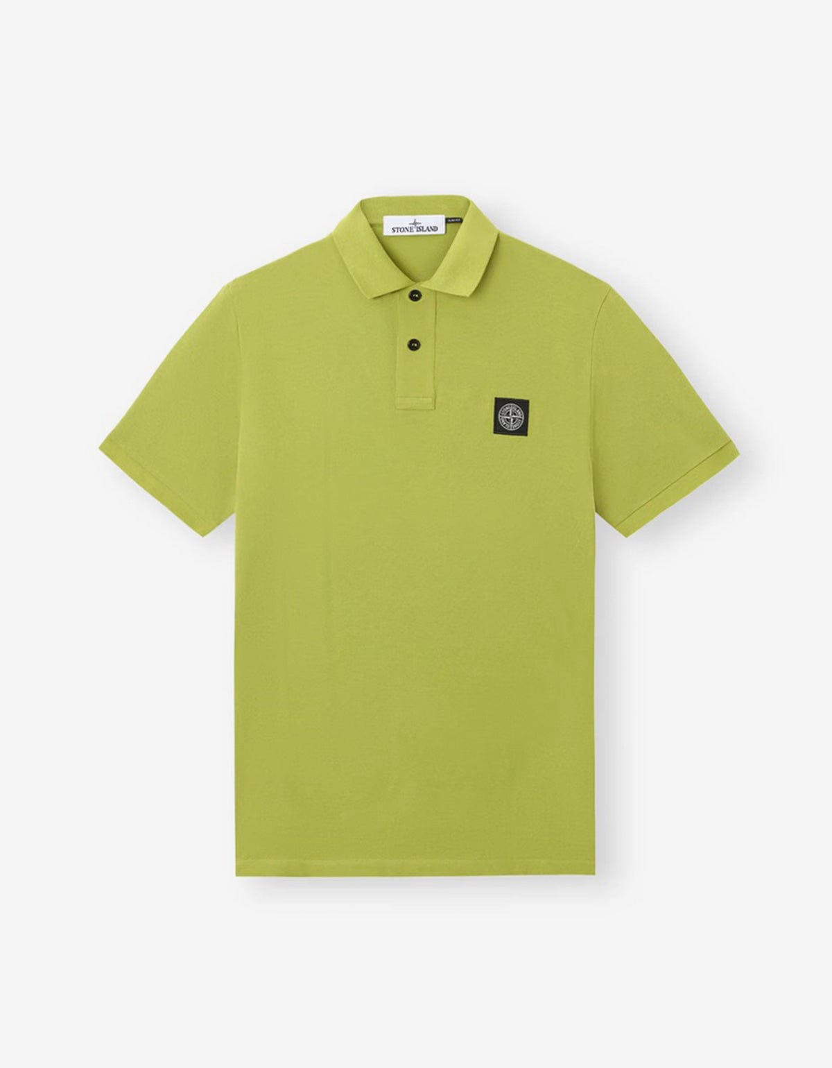 Stone Island Yellow Compass Polo Shirt