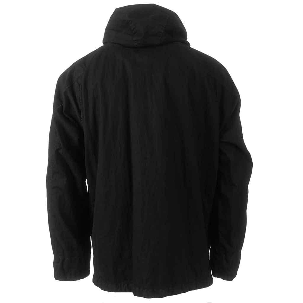 C.P. Company 50 Fili Mixed Gum Goggle Jacket in Black