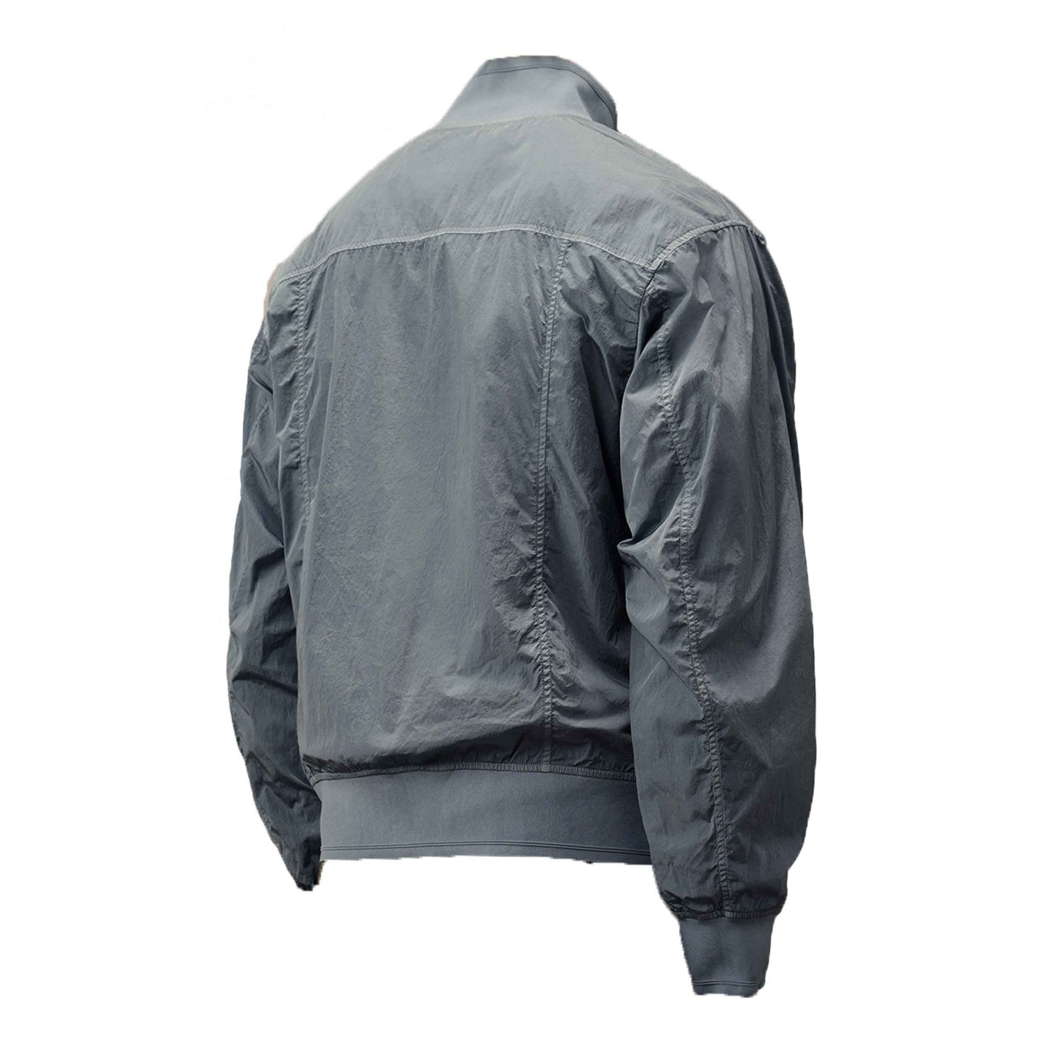 C.P. Company Chrome-R Full Button Jacket in Stormy Weather- Blue