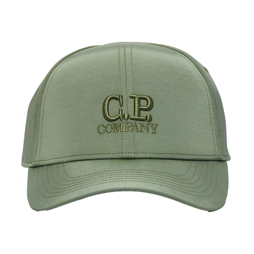 C.P. Company Chrome-R Goggle Cap in Green Bay