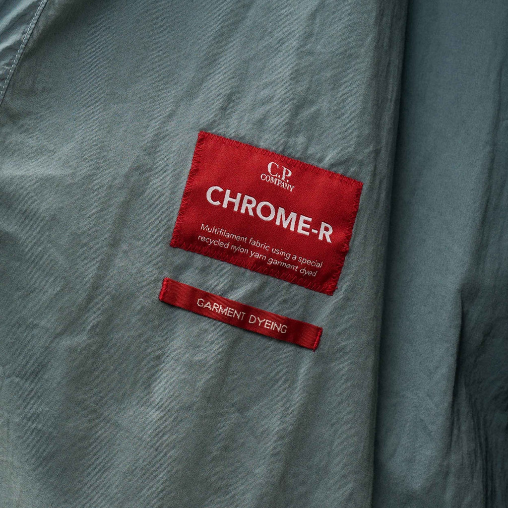 C.P. Company Chrome-R Overshirt in Stormy Weather- Blue