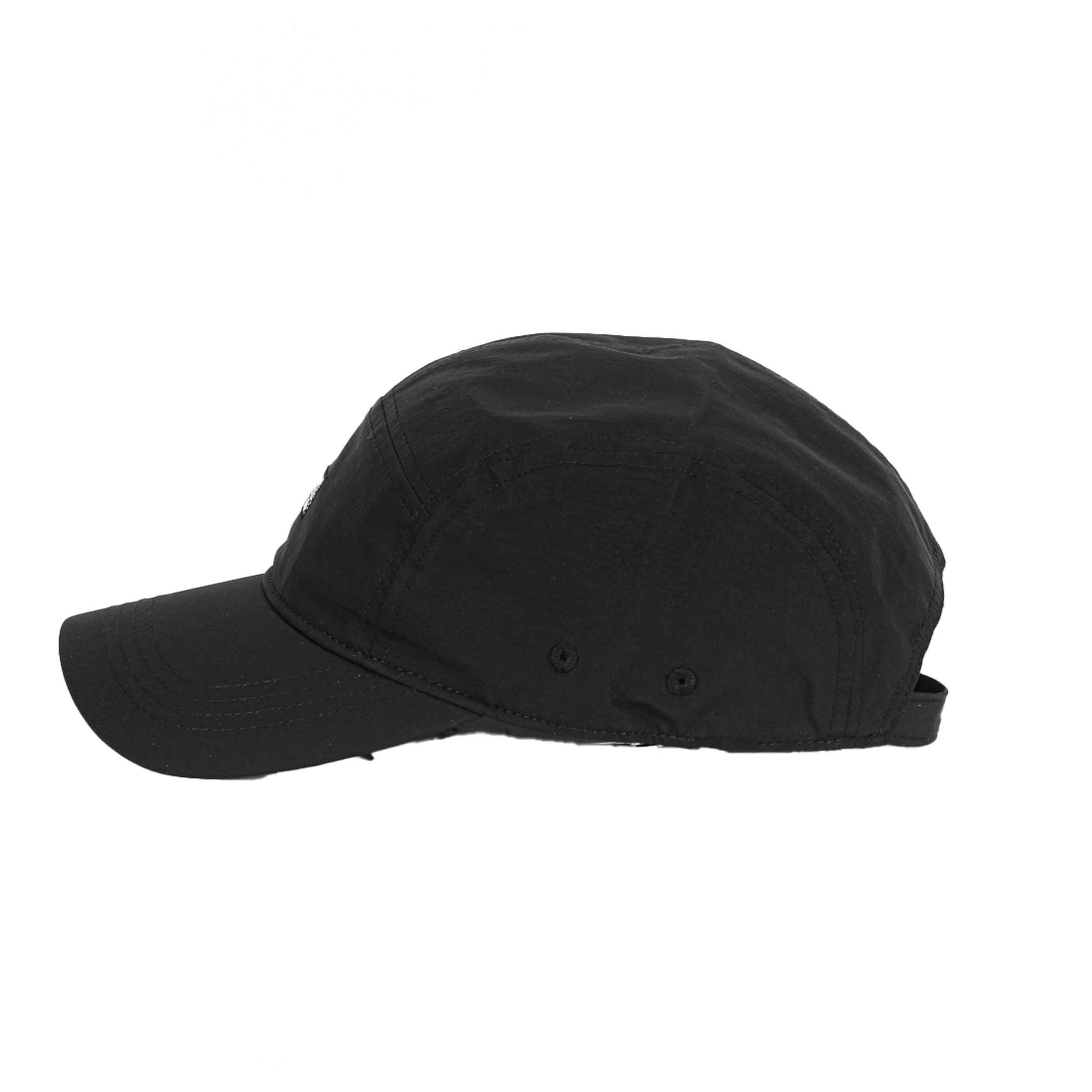 C.P. Company Chrome-R Panelled Baseball Cap in Black