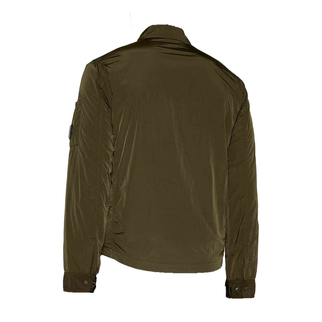 C.P. Company Chrome-R Pocket Overshirt in Ivy Green