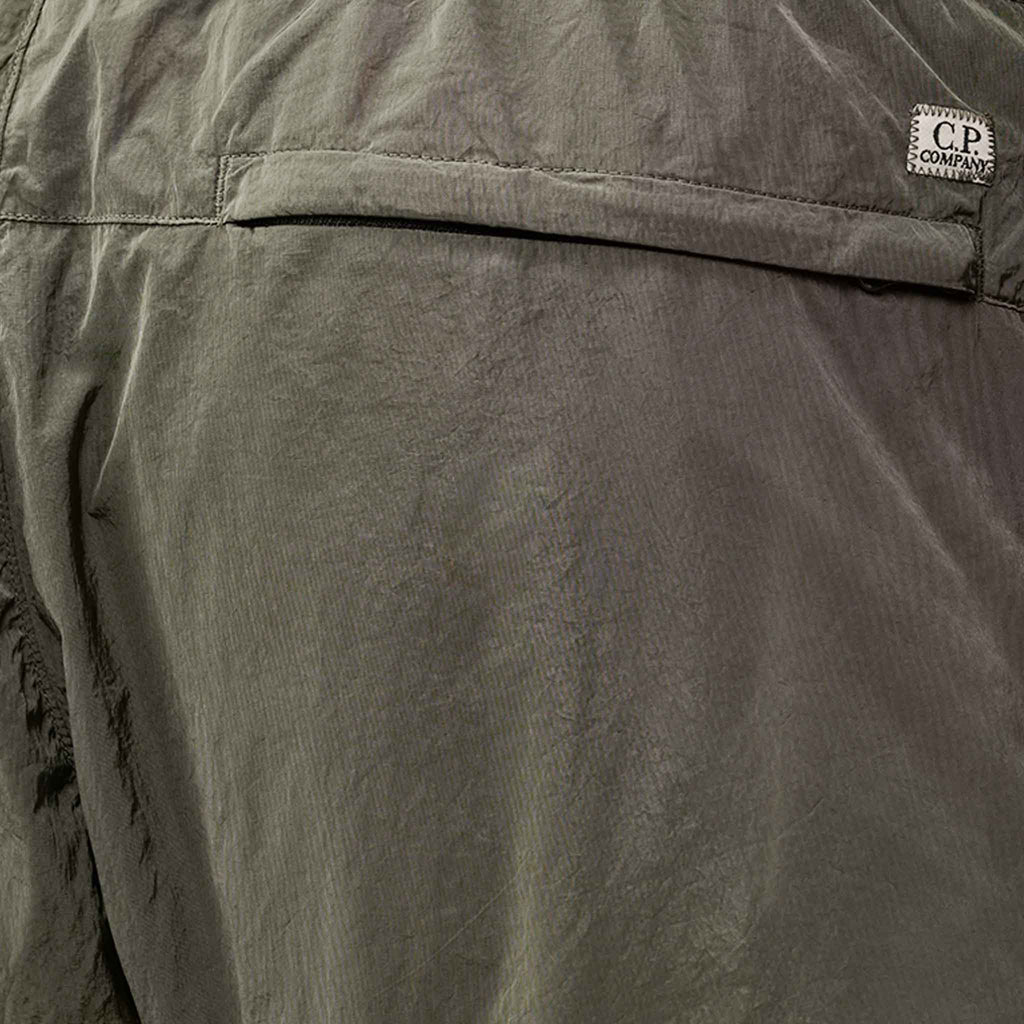C.P. Company Chrome-R Track Pants in Grape Leaf- Green