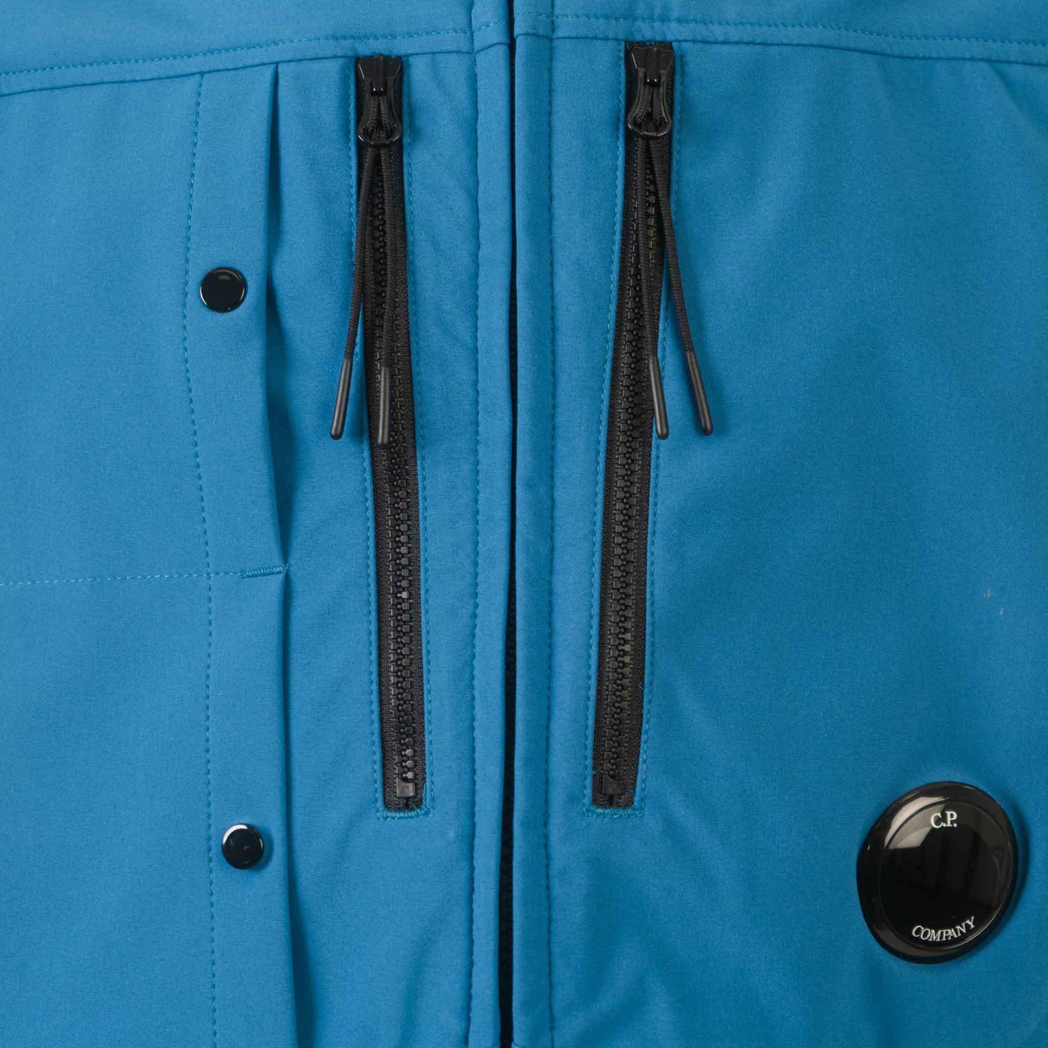 C.P. Company CP Shell-R Vest in Ink Blue