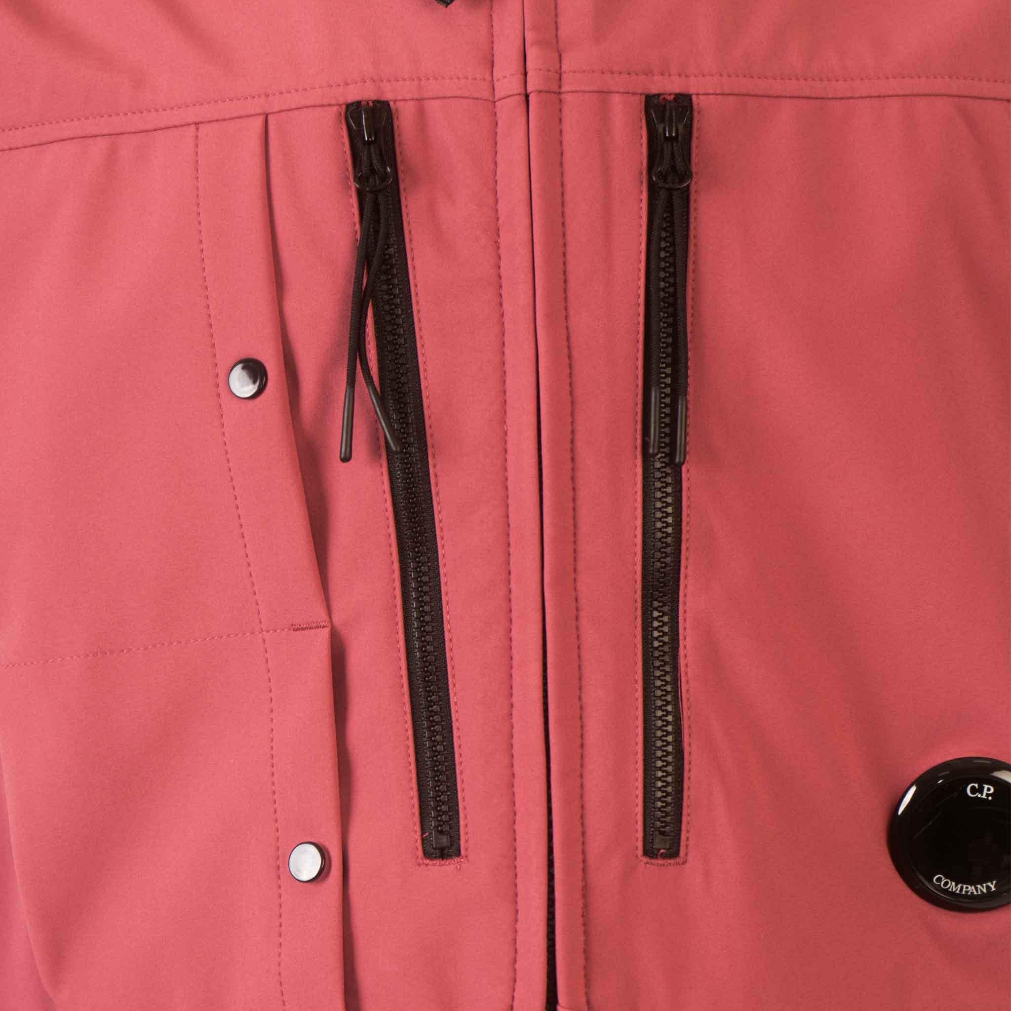 C.P. Company CP Shell-R Vest in Red Bud