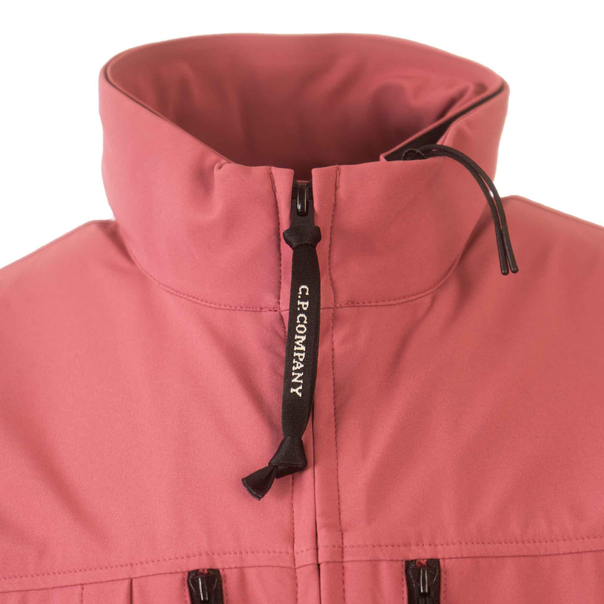 C.P. Company CP Shell-R Vest in Red Bud
