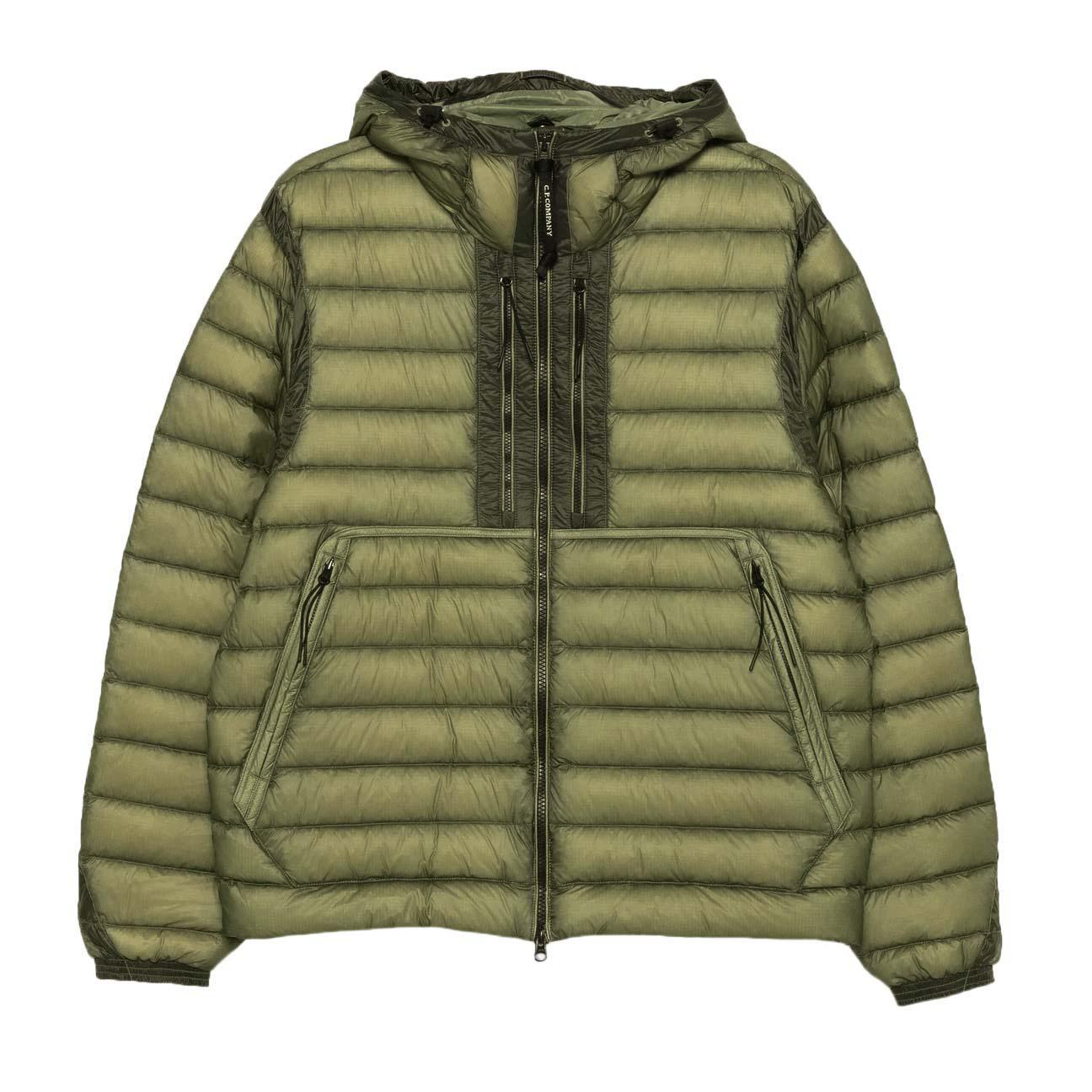 C.P. Company DD-Shell Jacket In Fallen Rock- Green