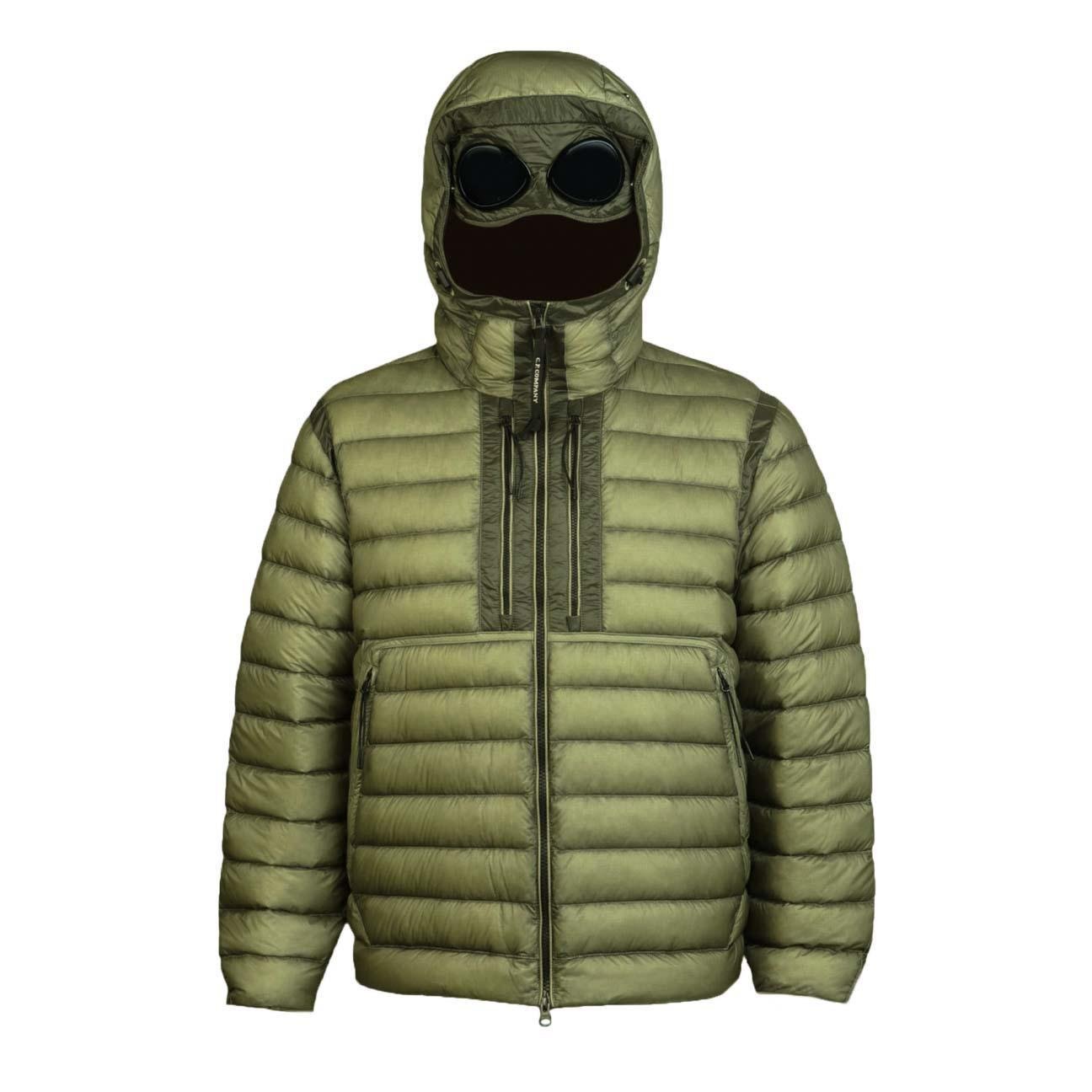 C.P. Company DD-Shell Jacket In Fallen Rock- Green