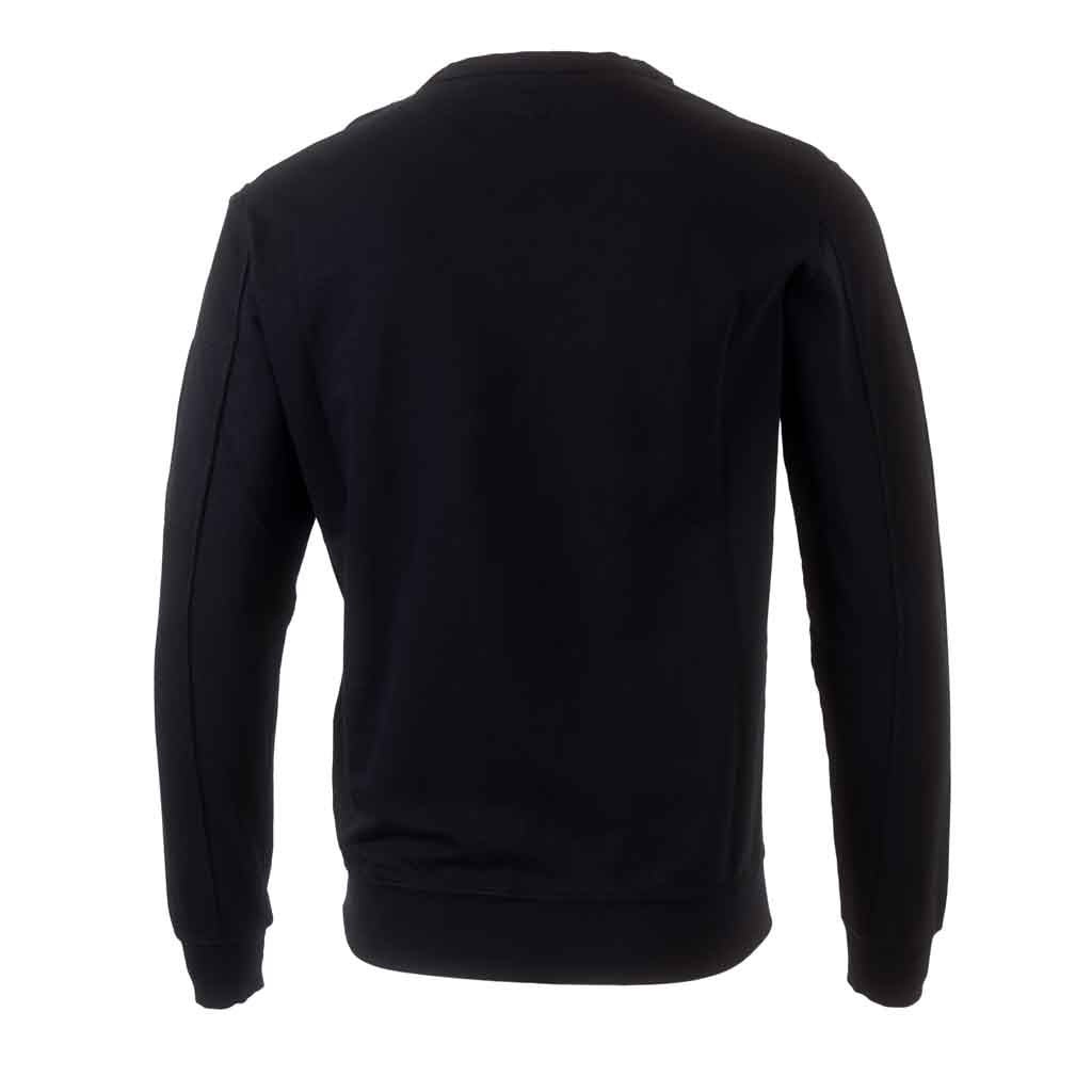 C.P. Company Light Fleece Lens Crewneck Sweatshirt in Total Eclipse