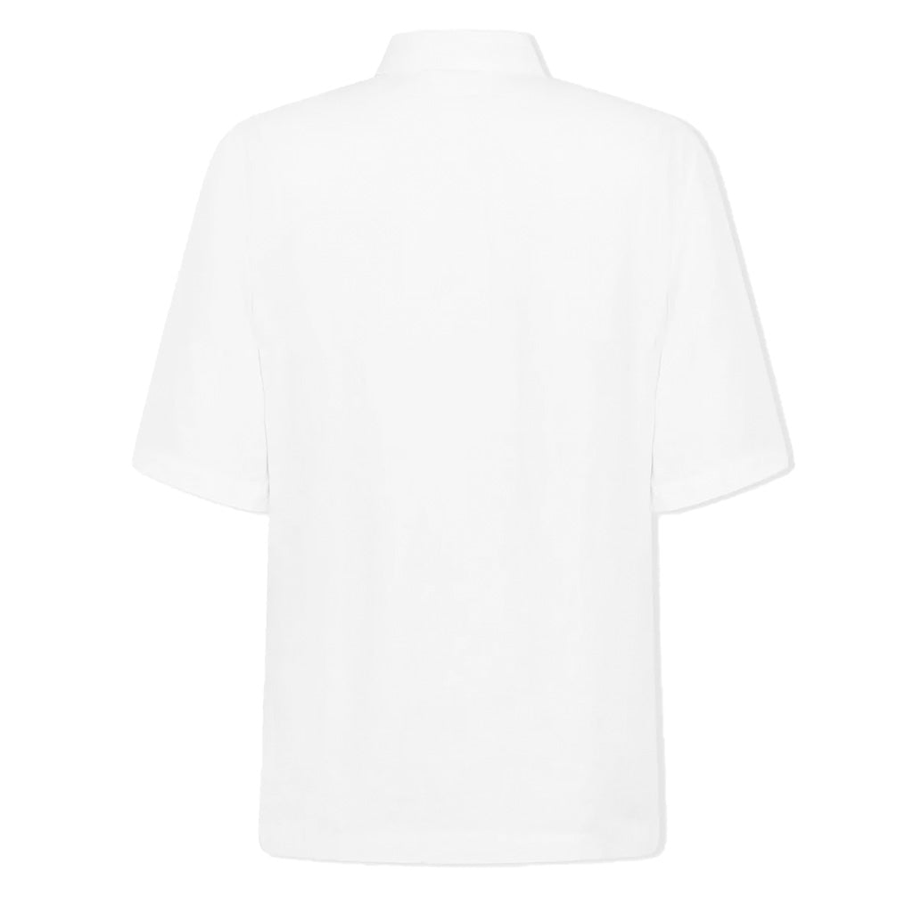 C.P. Company Light Mussola Boxy Short Sleeve Shirt in White