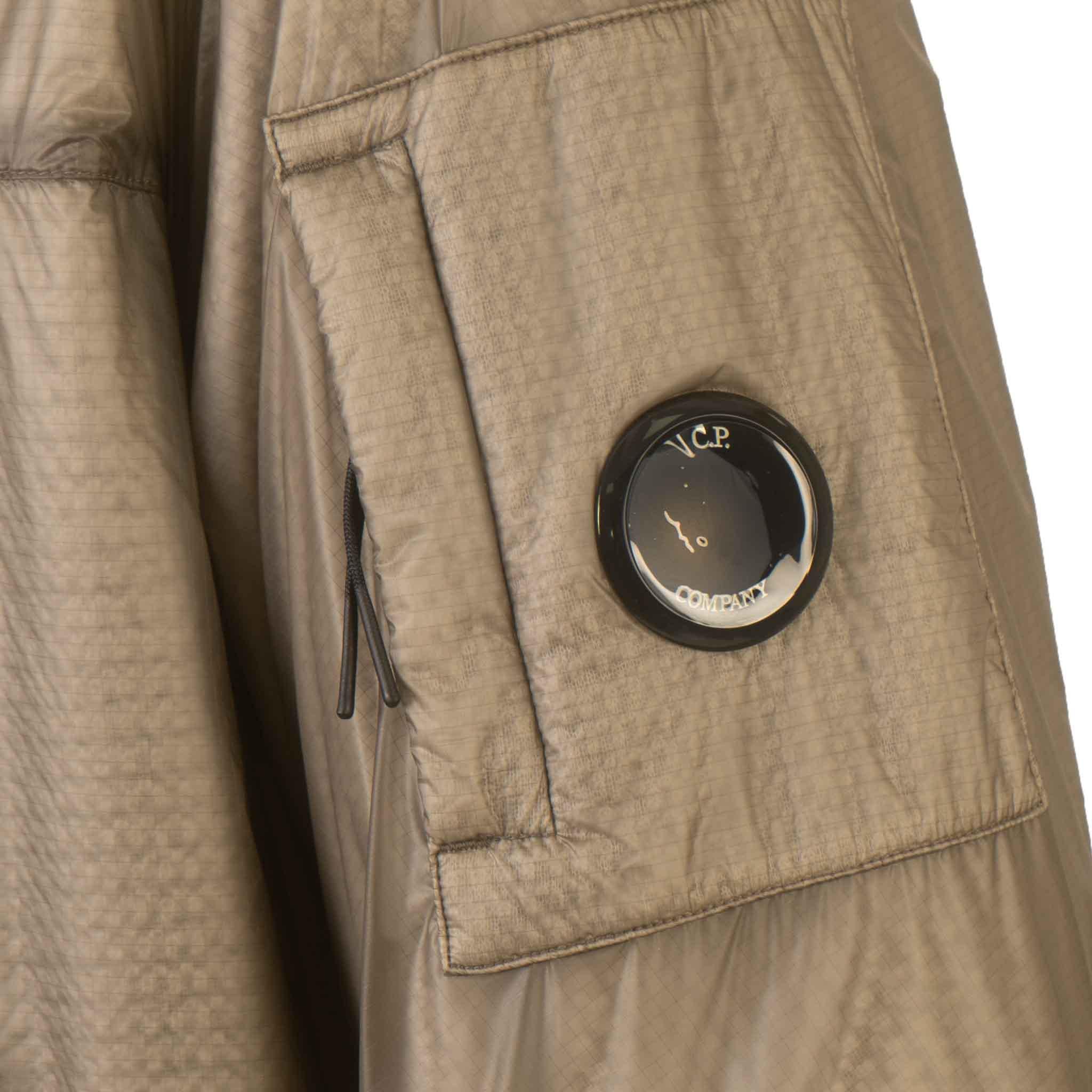 C.P. Company NADA Shell Hooded Jacket in Grey
