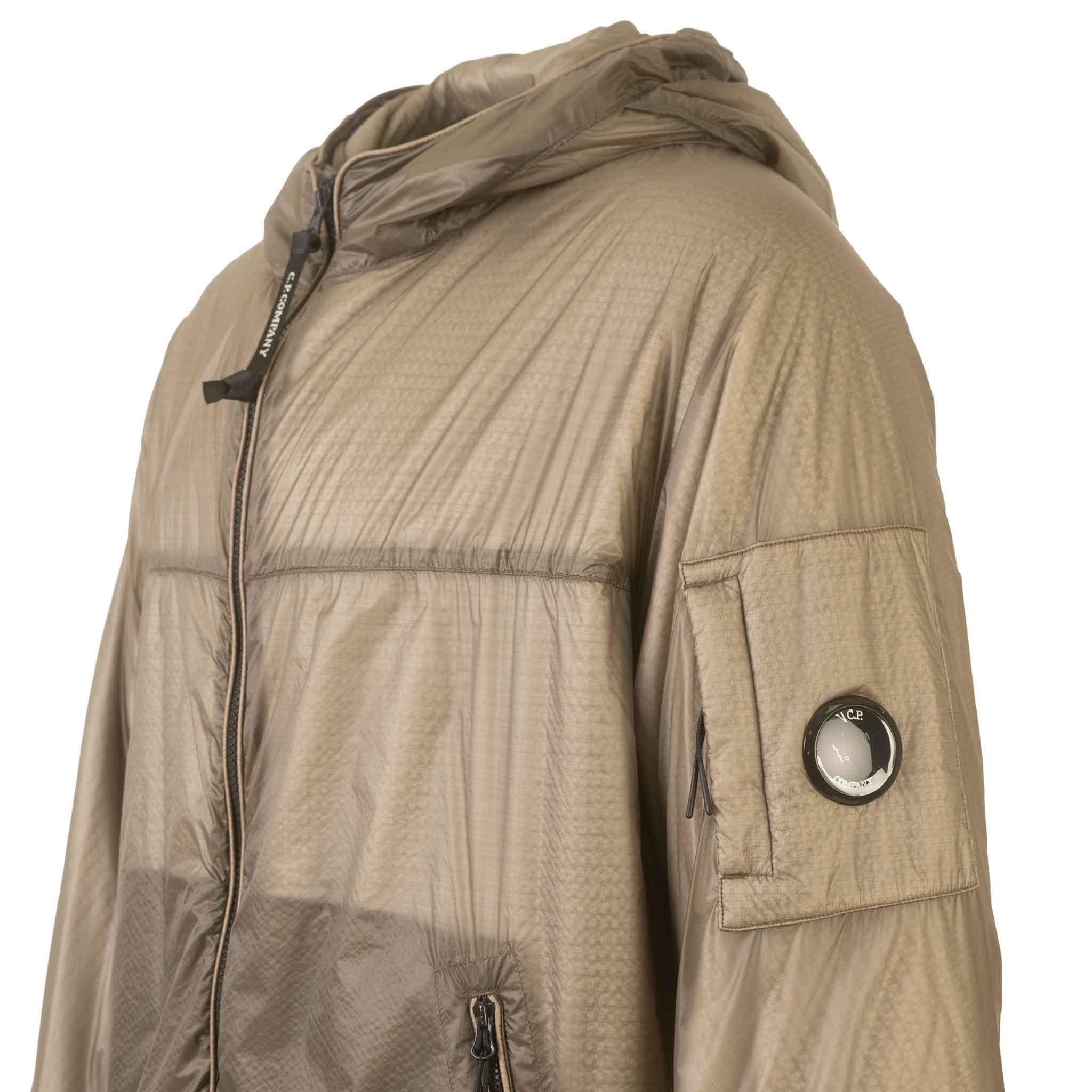 C.P. Company NADA Shell Hooded Jacket in Grey