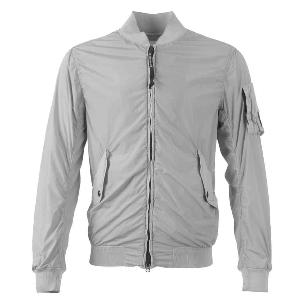 C.P. Company Nycra Bomber in Drizzle Grey