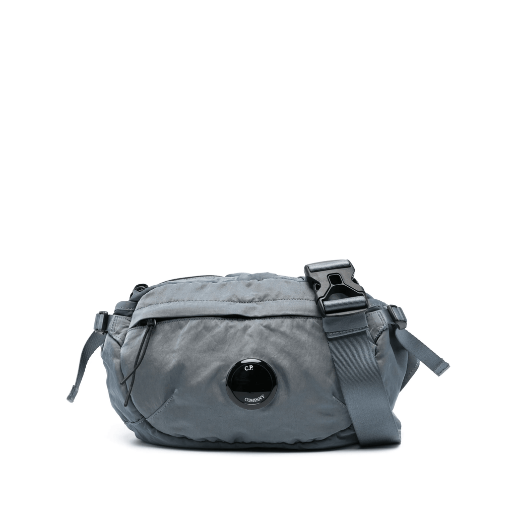 C.P. Company Nylon B Crossbody Bag in Stormy Weather- Blue